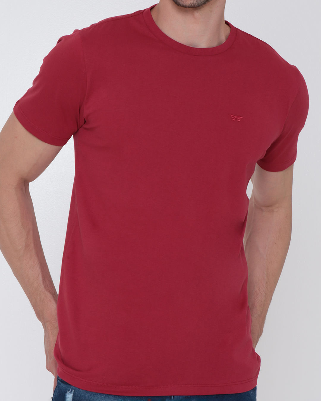 Camiseta-Mc007-G--C---Vermelho-Mc---Vermelho-Escuro