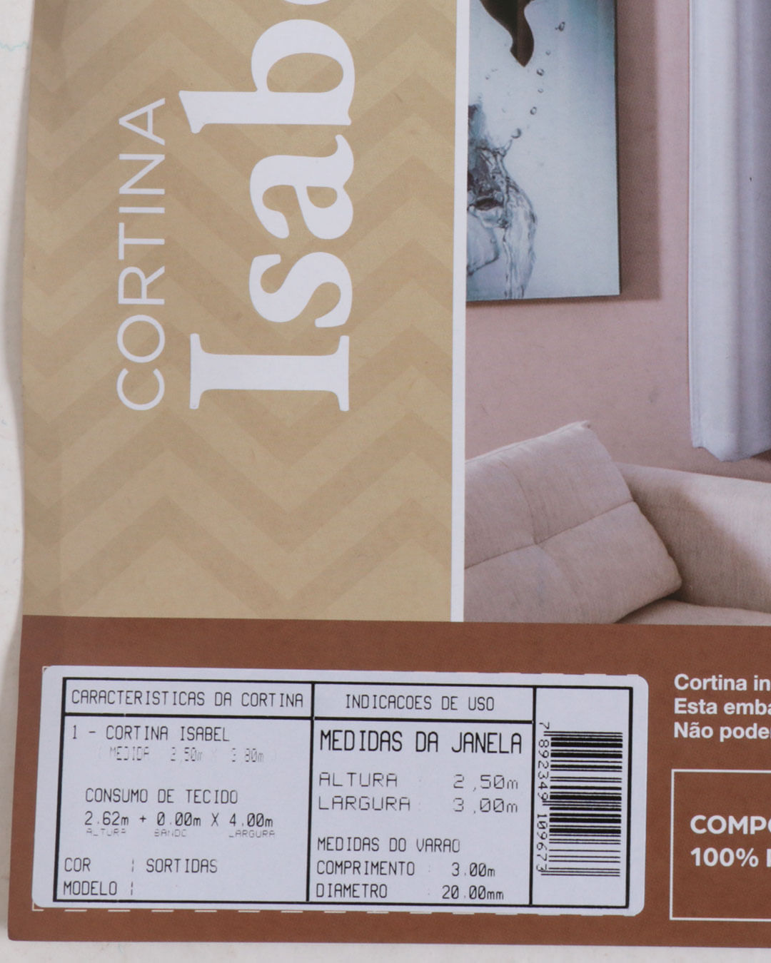 Cortina-Isabel-Sort-380x250---Bege-Outros
