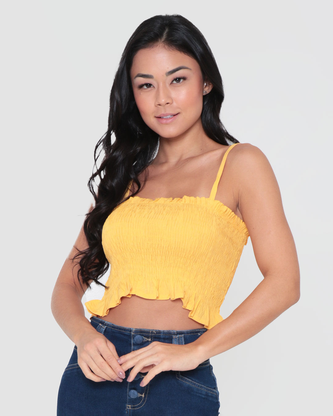 Regata-Lastex-Liso-8585rl---Amarelo-Medio