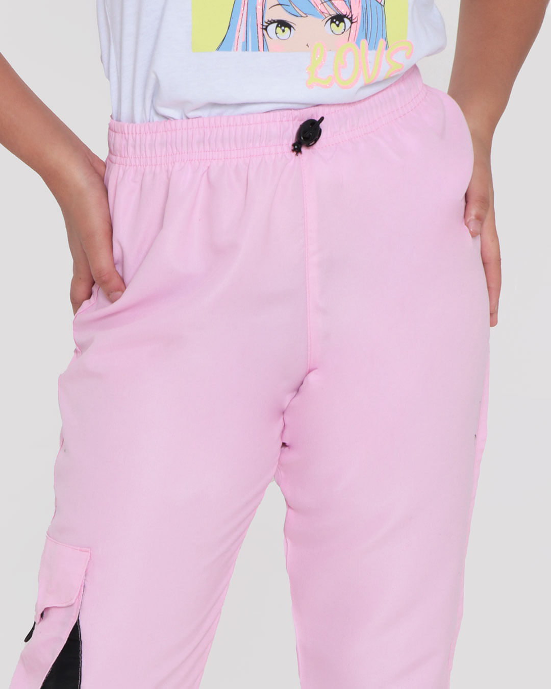 Calca-2121213-Cargo-Nylon-F-1016---Rosa-Claro