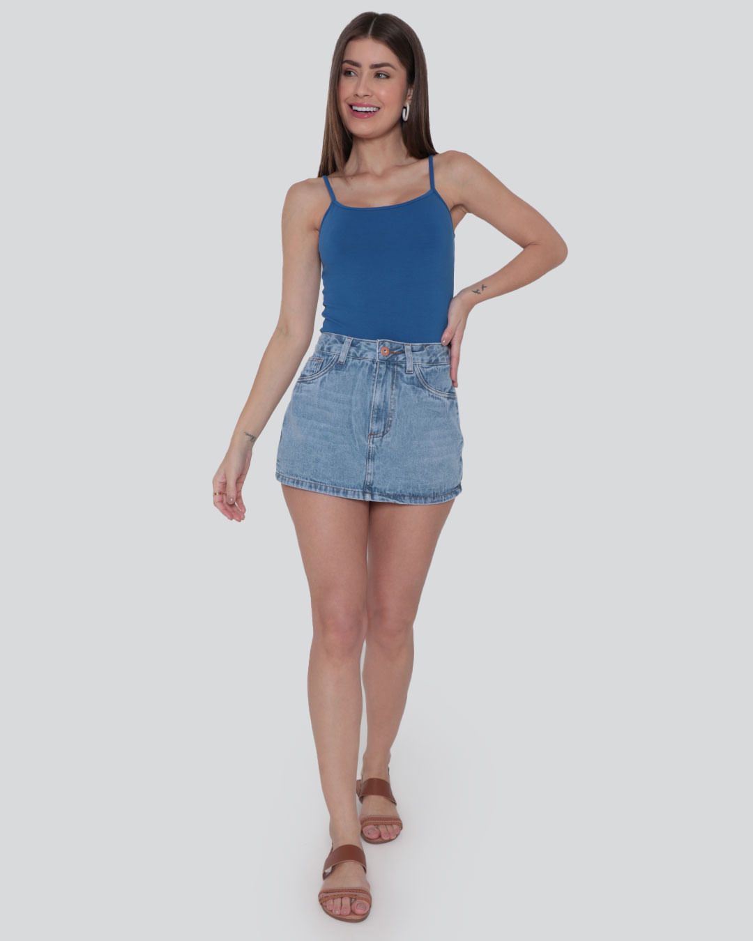 Short-Saia-Re350-Jns-Fem-Ad---Blue-Jeans-Claro