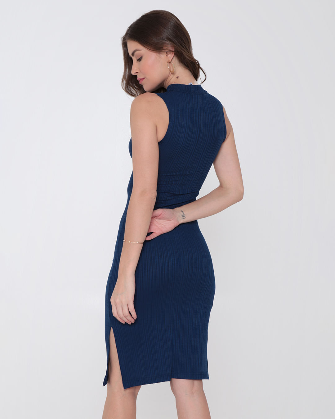 Vestido-8551rl-Canelado-Gola-Alta---Marinho