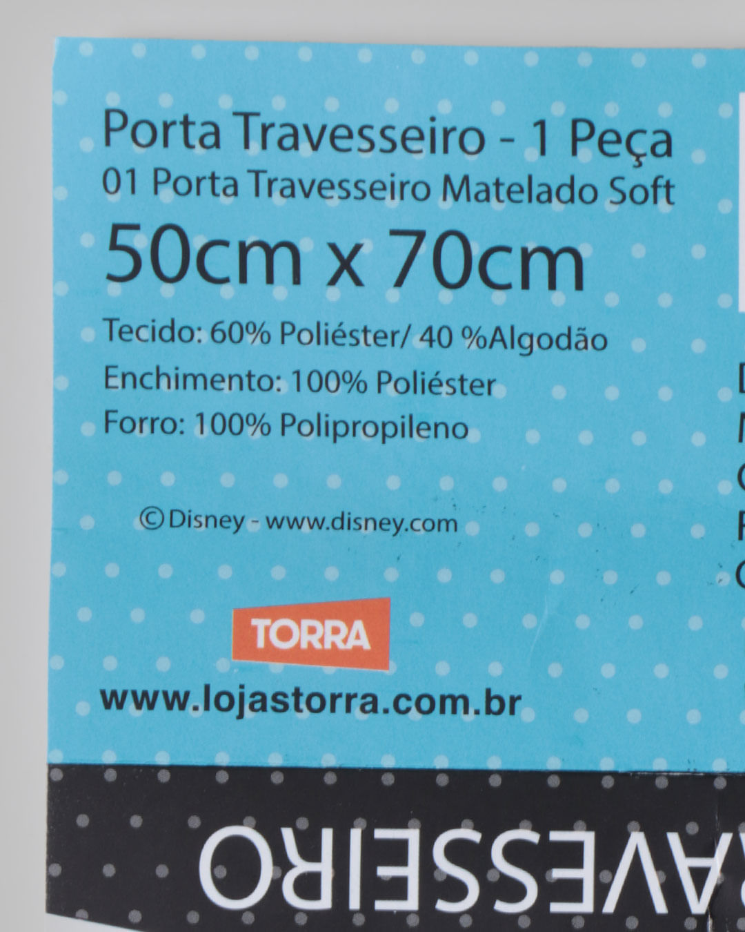Porta-Travesseiro-Infantil-Minnie-Ballet---Rosa-Claro