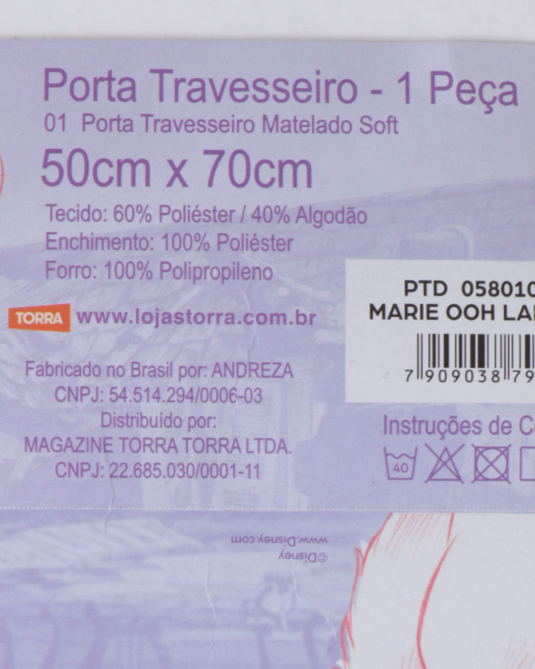 Porta-Travesseiro-Infantil-Marie-Ooh-Lal---Rosa-Claro