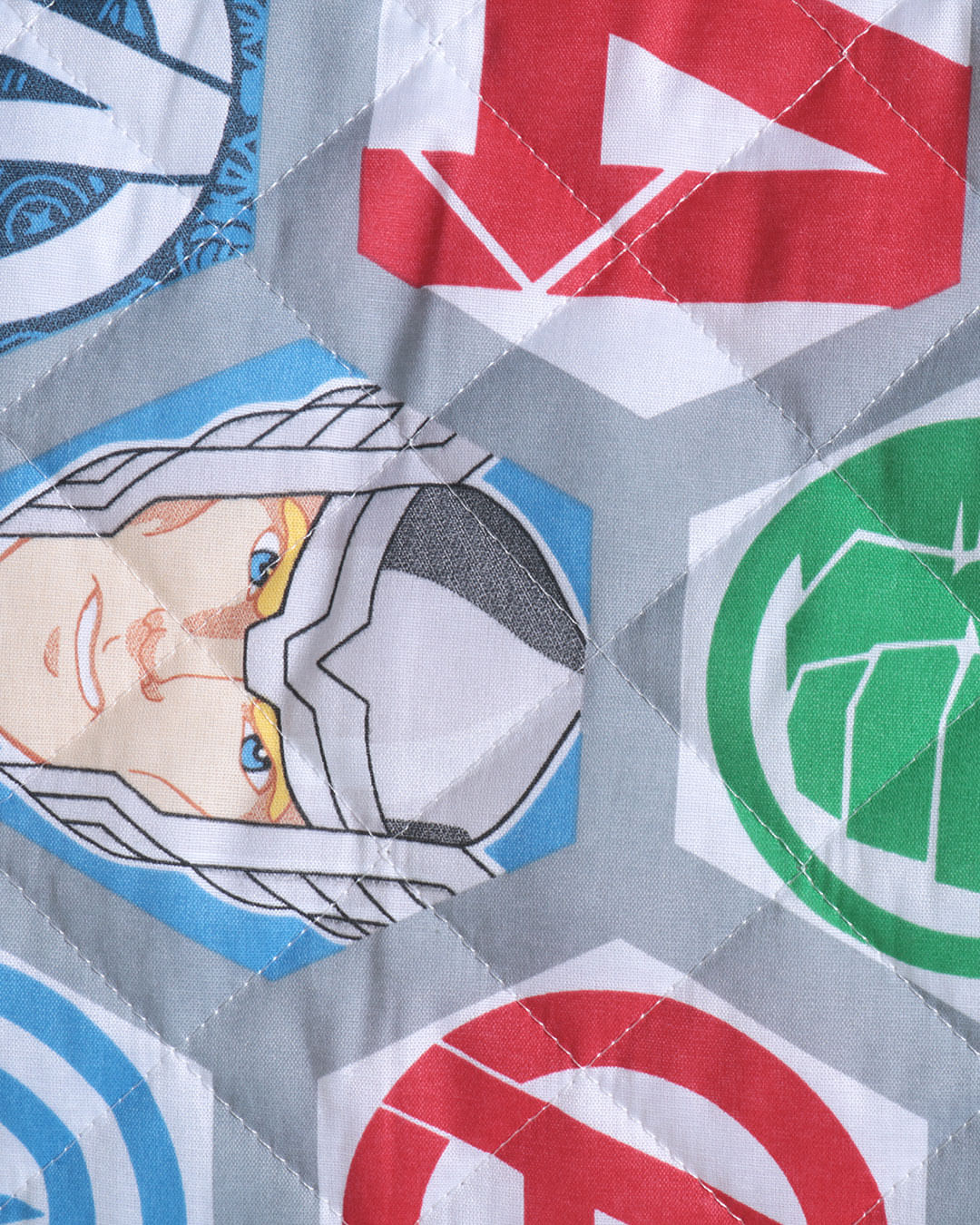 Colcha-Soft-Solt-Avengers-Logo-Cinza---Cinza-Outros