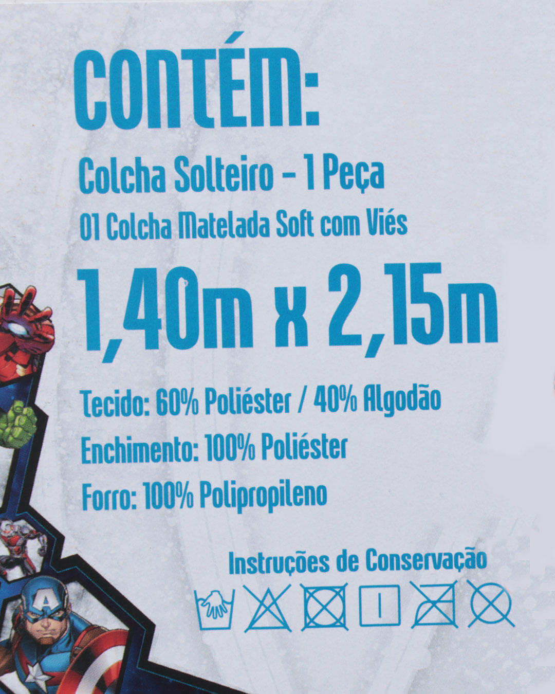 Colcha-Soft-Solt-Avengers-Logo-Cinza---Cinza-Outros