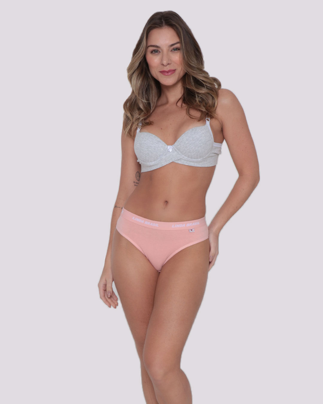 Calc-Cotton-Alta-Cos-Elast-Lisa2407---Laranja-Claro
