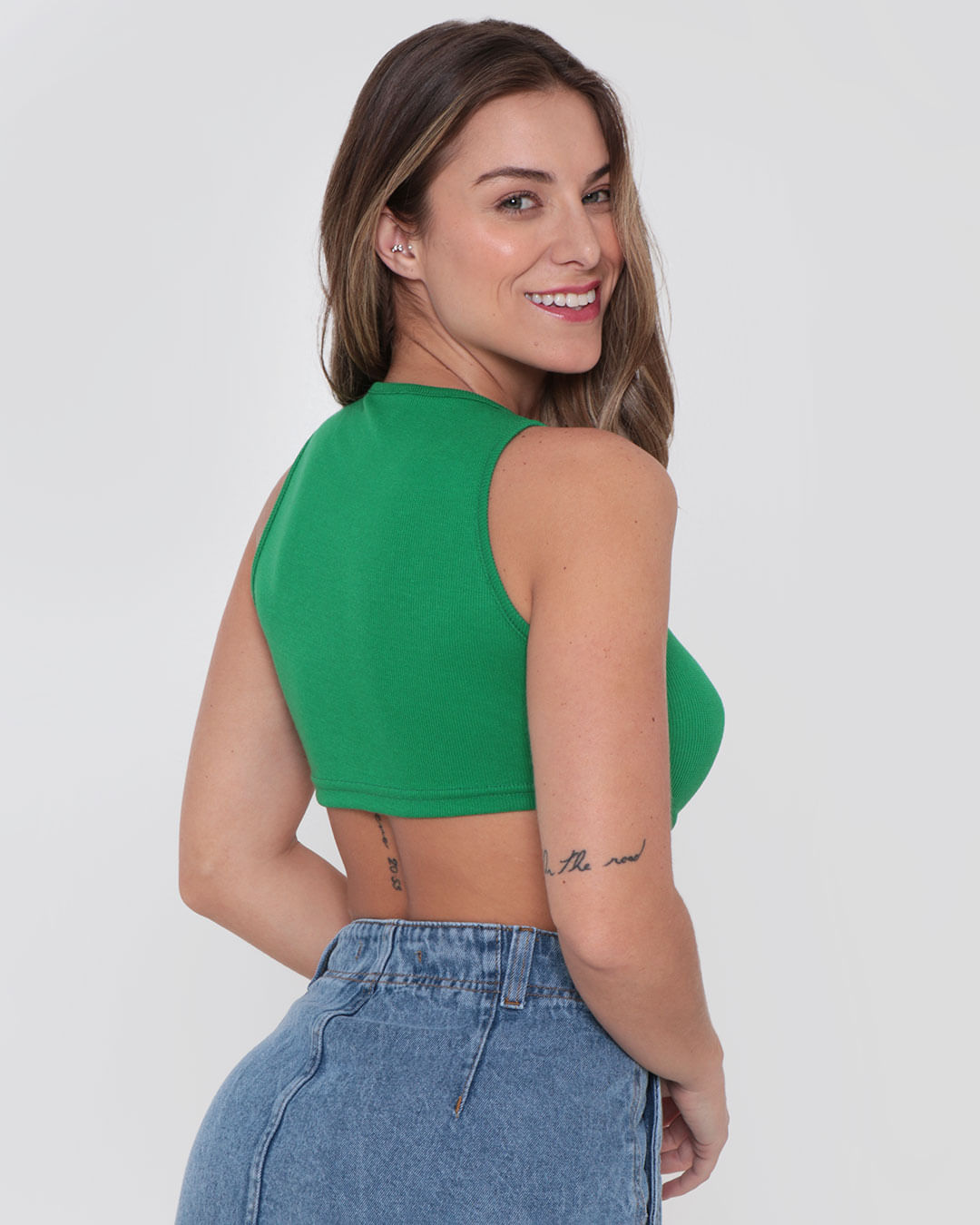 Regata-Cropped-Lenco-03130---Verde-Medio