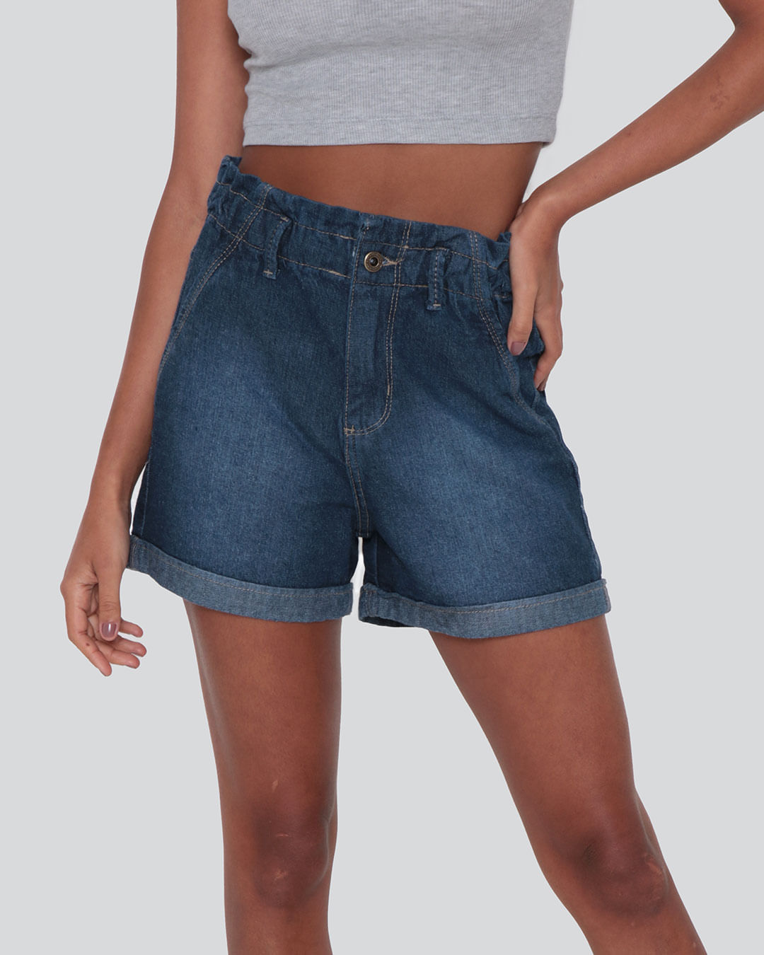 Short-22602613d-Jns-Clochard-Fem-Ad---Blue-Jeans-Medio