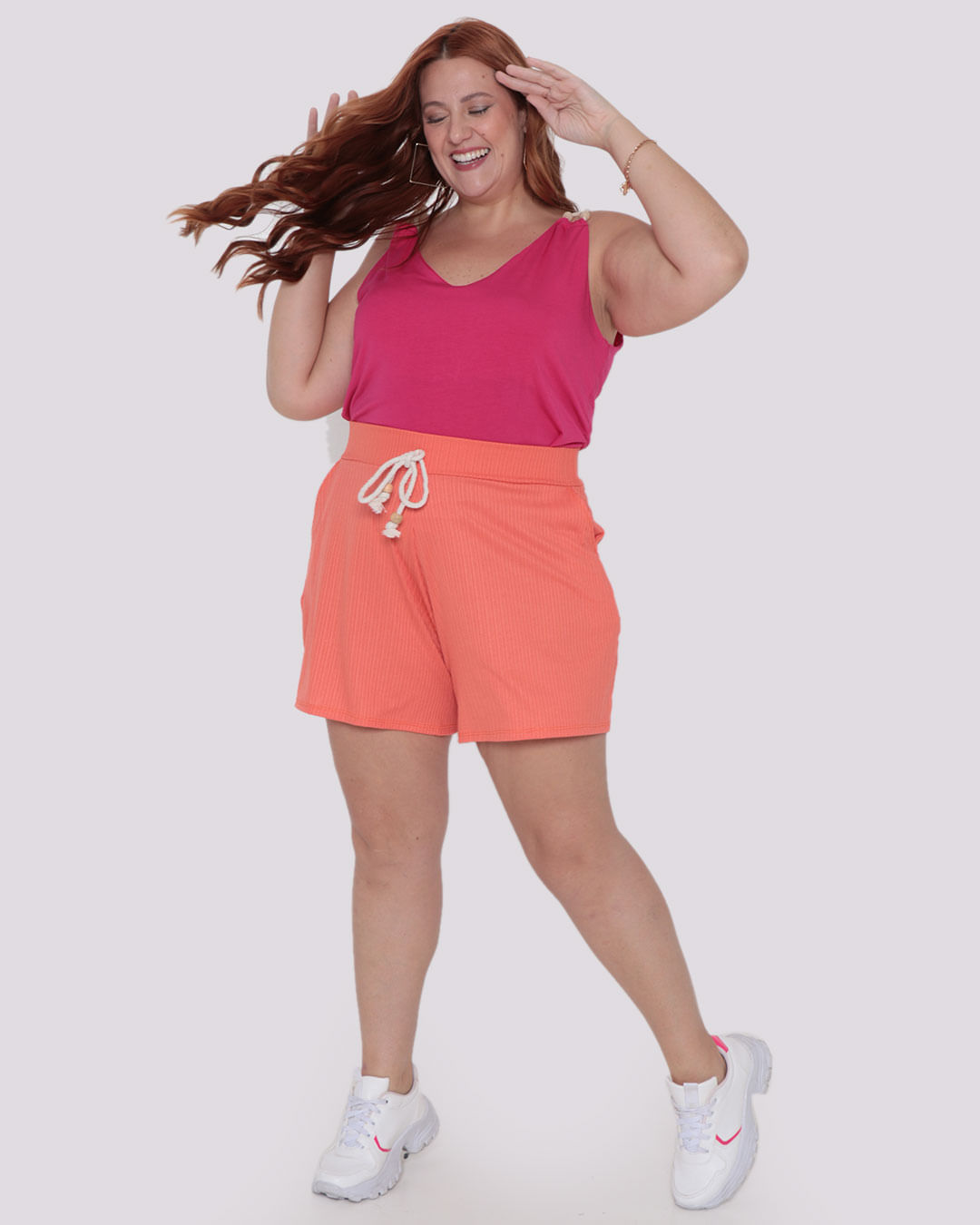 Shorts-9100294-Malha-Cordao-Cos---Laranja-Claro