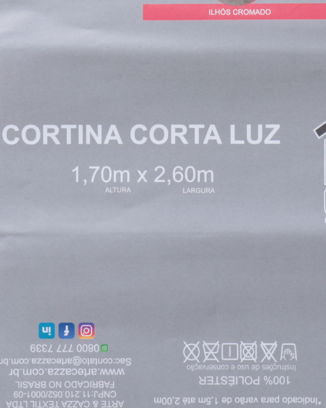 Cort-Corta-Luz-Tecido-170x260-Taupe---Cinza-Claro