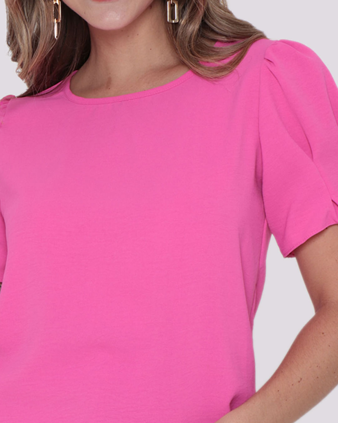 Blusa-2721-Manga-Curta-Bufante---Rosa-Medio