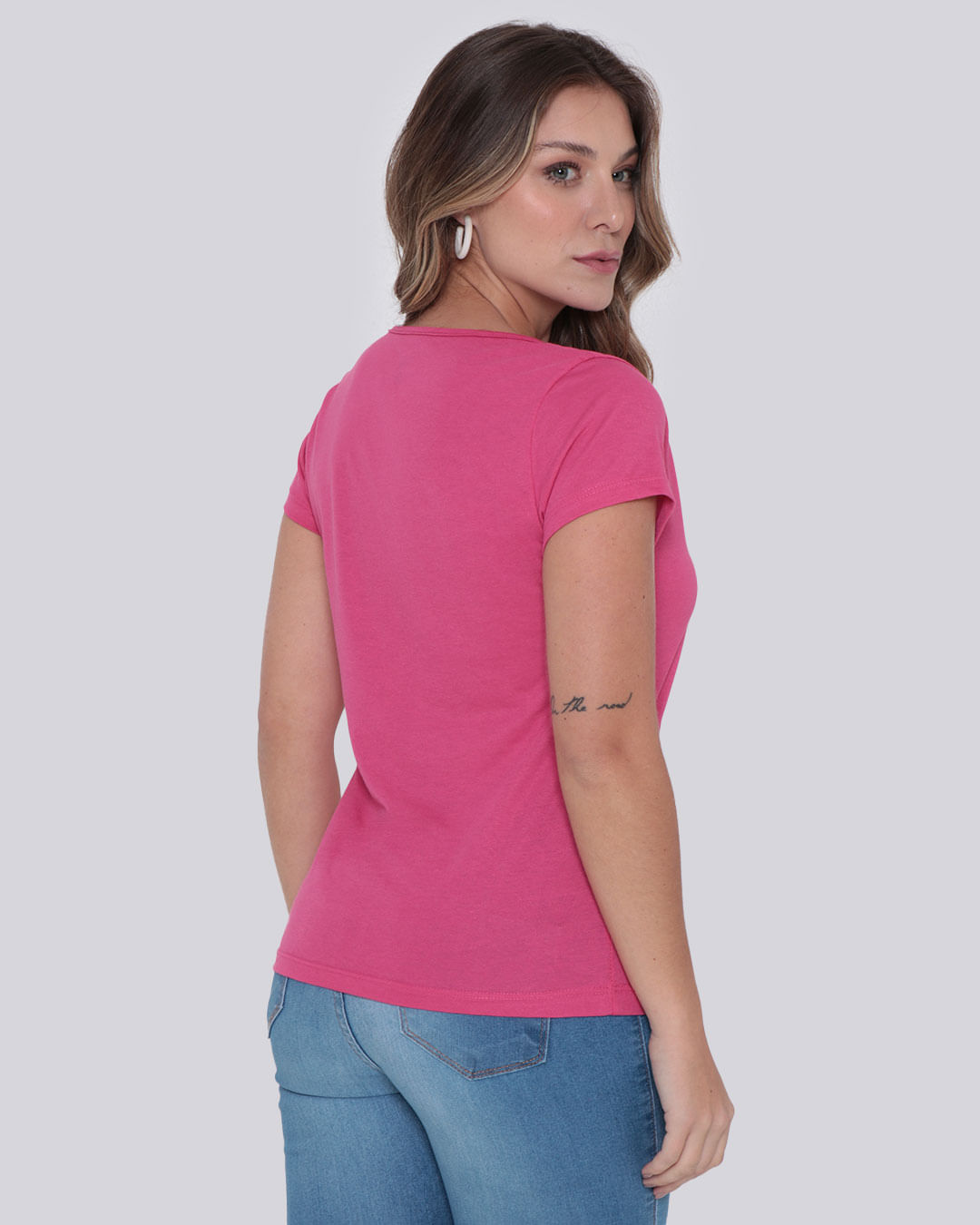 Camiseta-Flores-Pink-M9---Rosa-Escuro