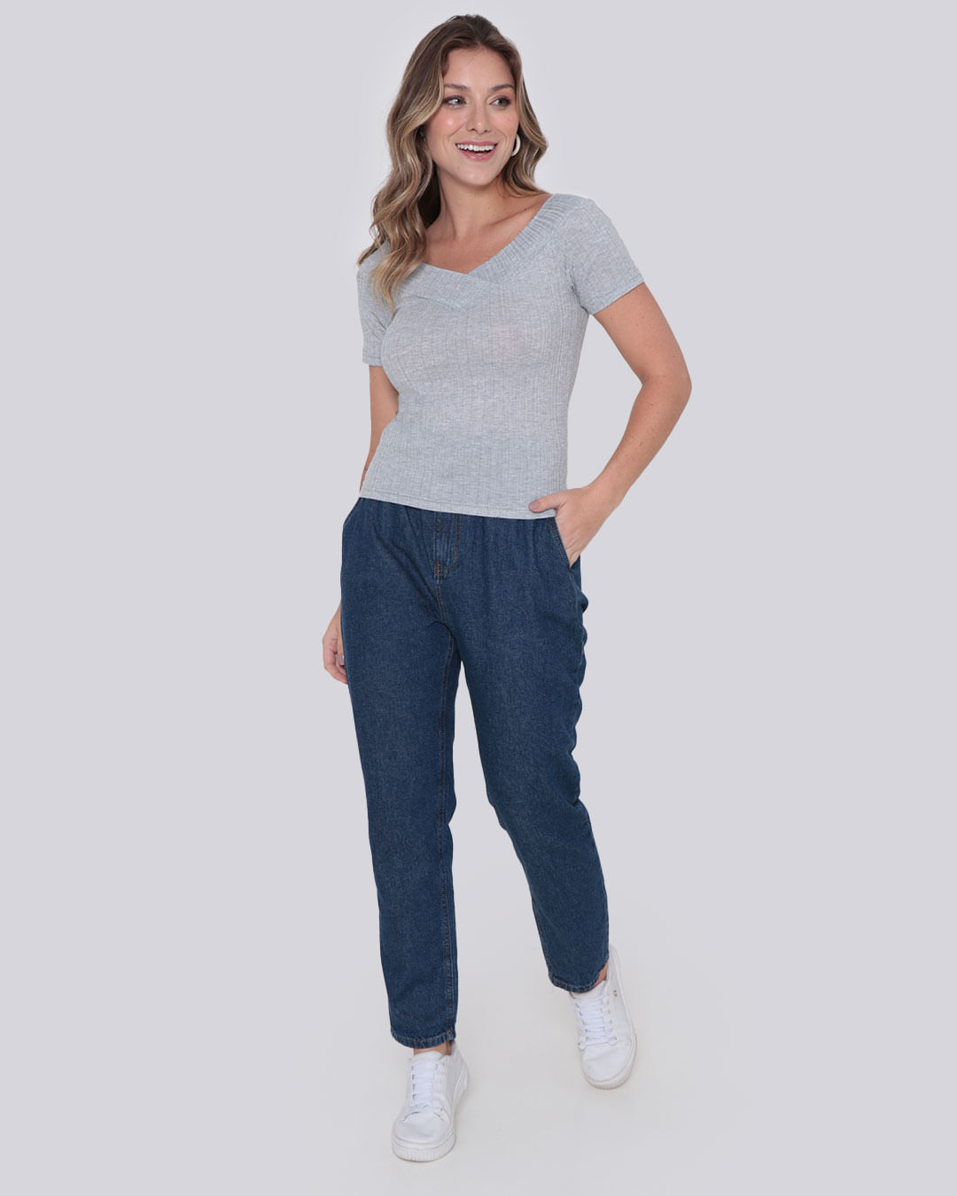 Blusa-8817rl-Gola-V-Canelada---Cinza-Claro