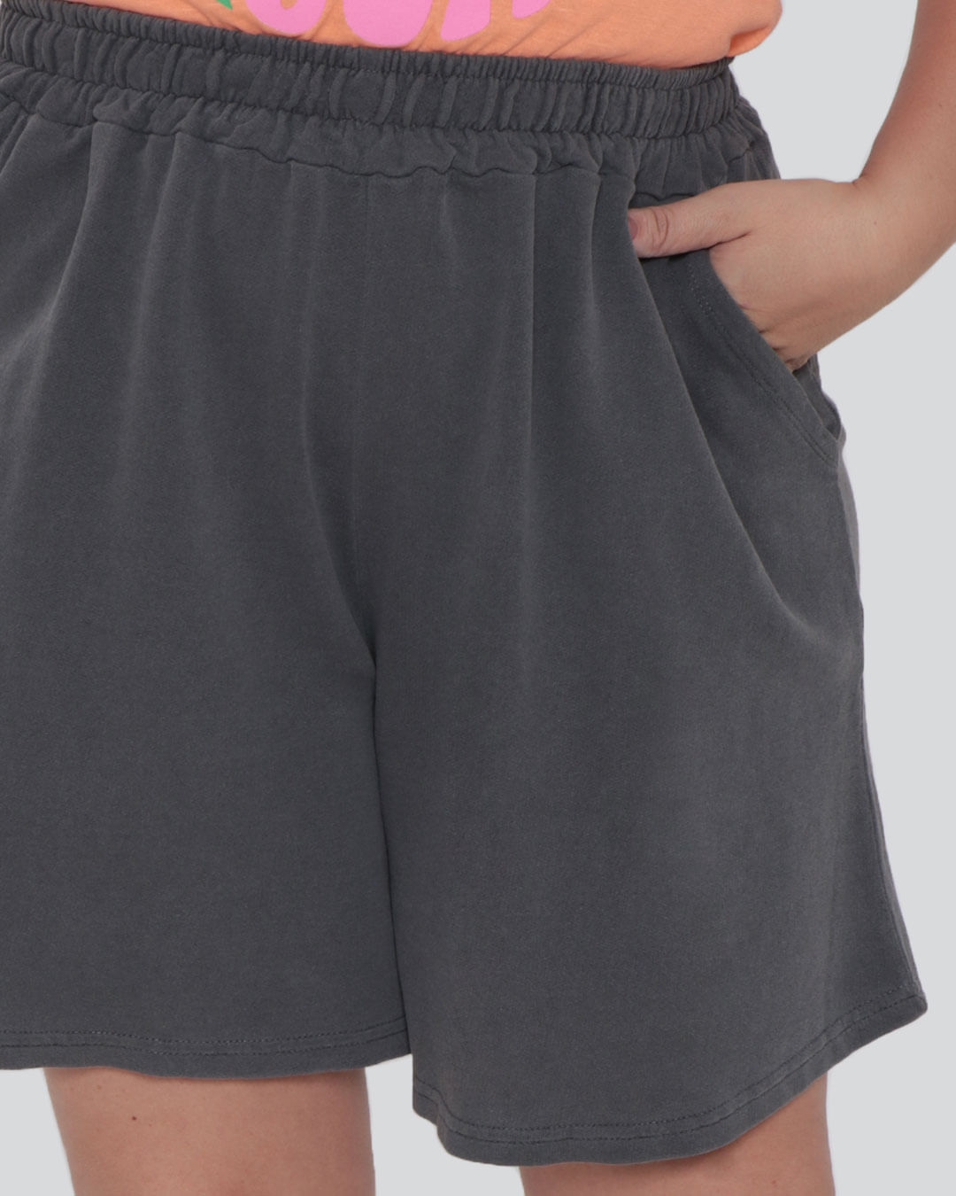 Shorts-Bl723-Moletinho-Estonado---Cinza-Escuro