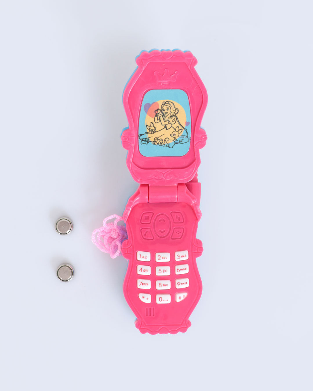 Celular-Flip-Princesas-Yd-108---Azul-Medio