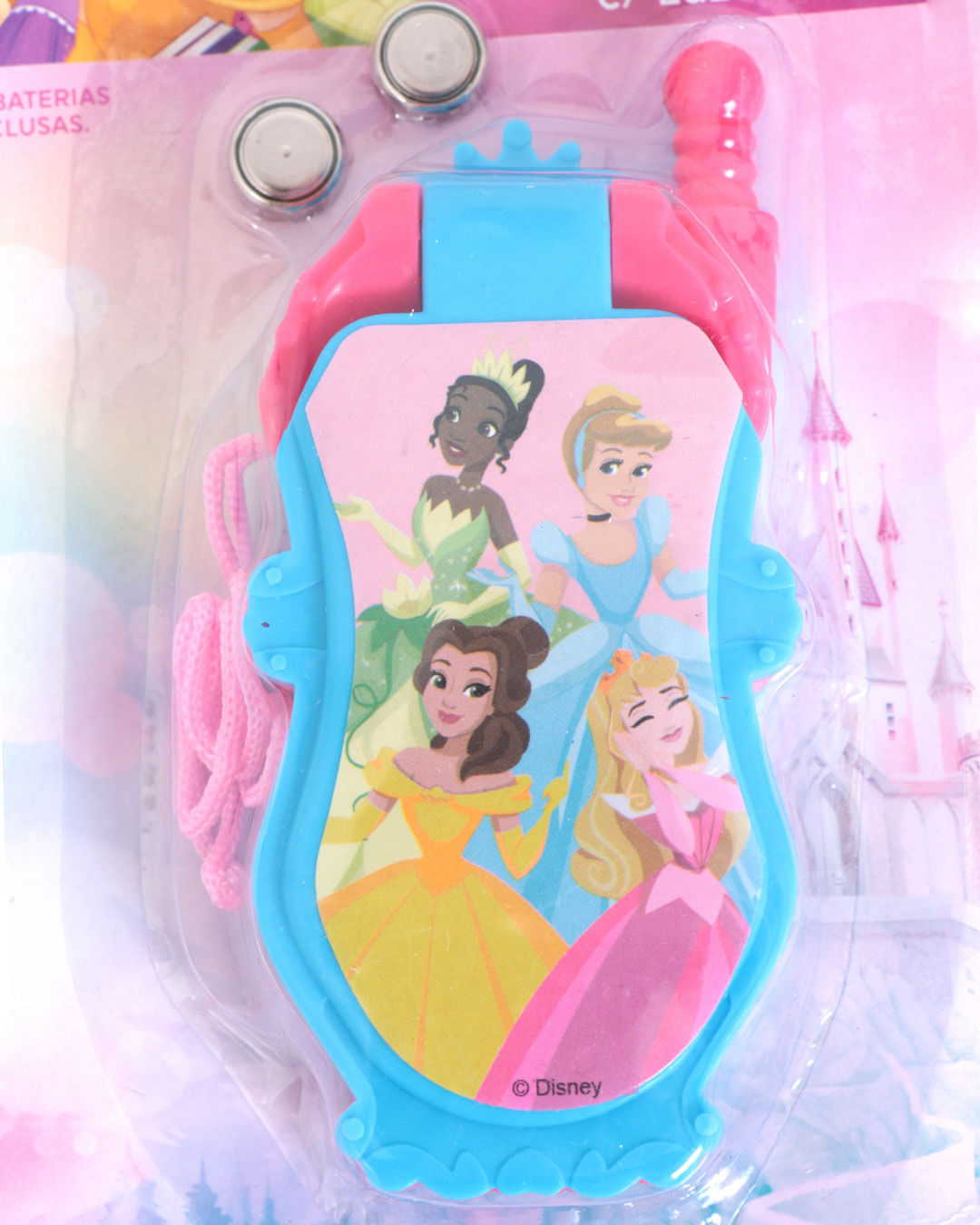 Celular-Flip-Princesas-Yd-108---Azul-Medio