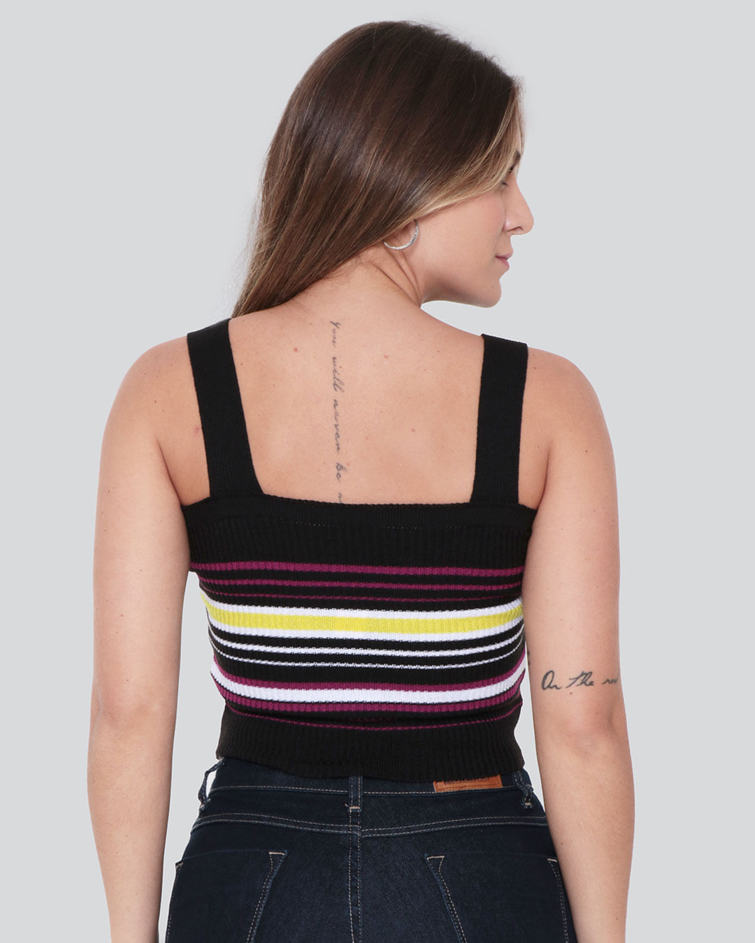 Cropped-Tricot-Listras-Rosa---Preto