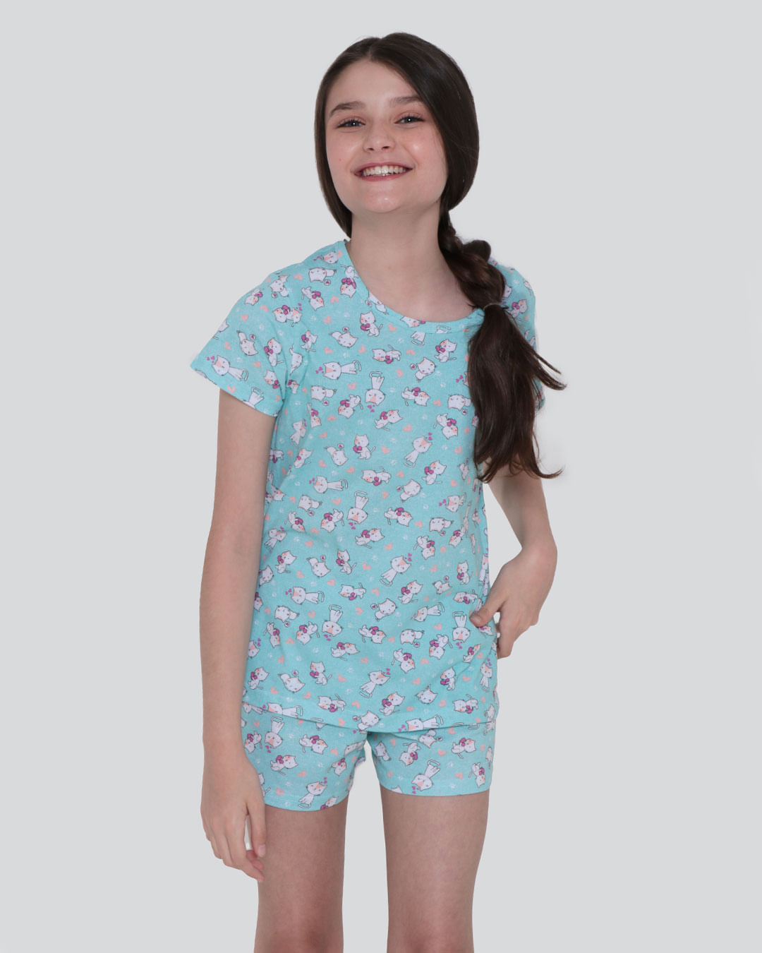 Pijama-Tr013a-Gatos-Mc-Juva-1016---Azul-Claro