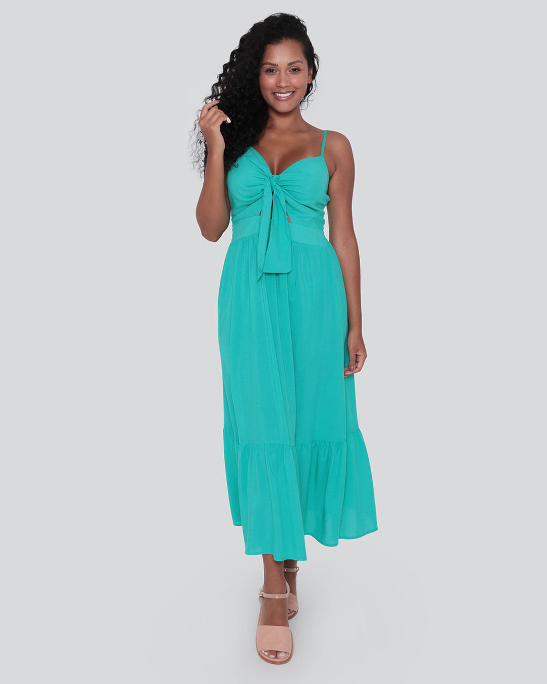 Vestido-Longo-Busto-Laco-3192t---Azul-Medio