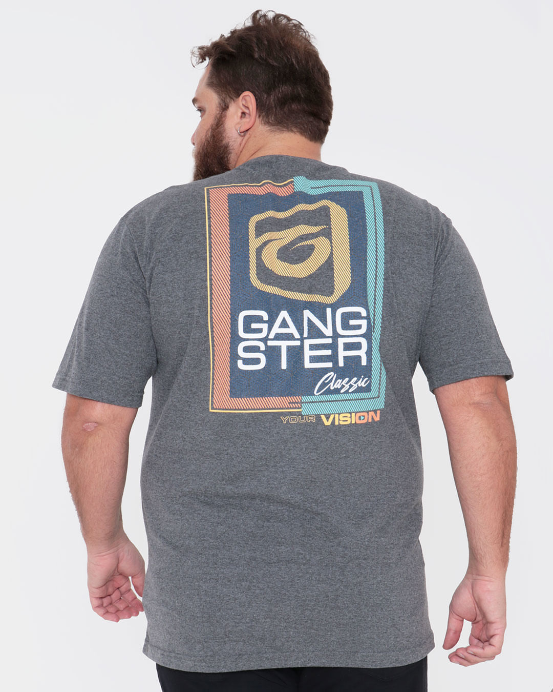 Camiseta-50011790-Gangster-Plus---Mescla-Medio