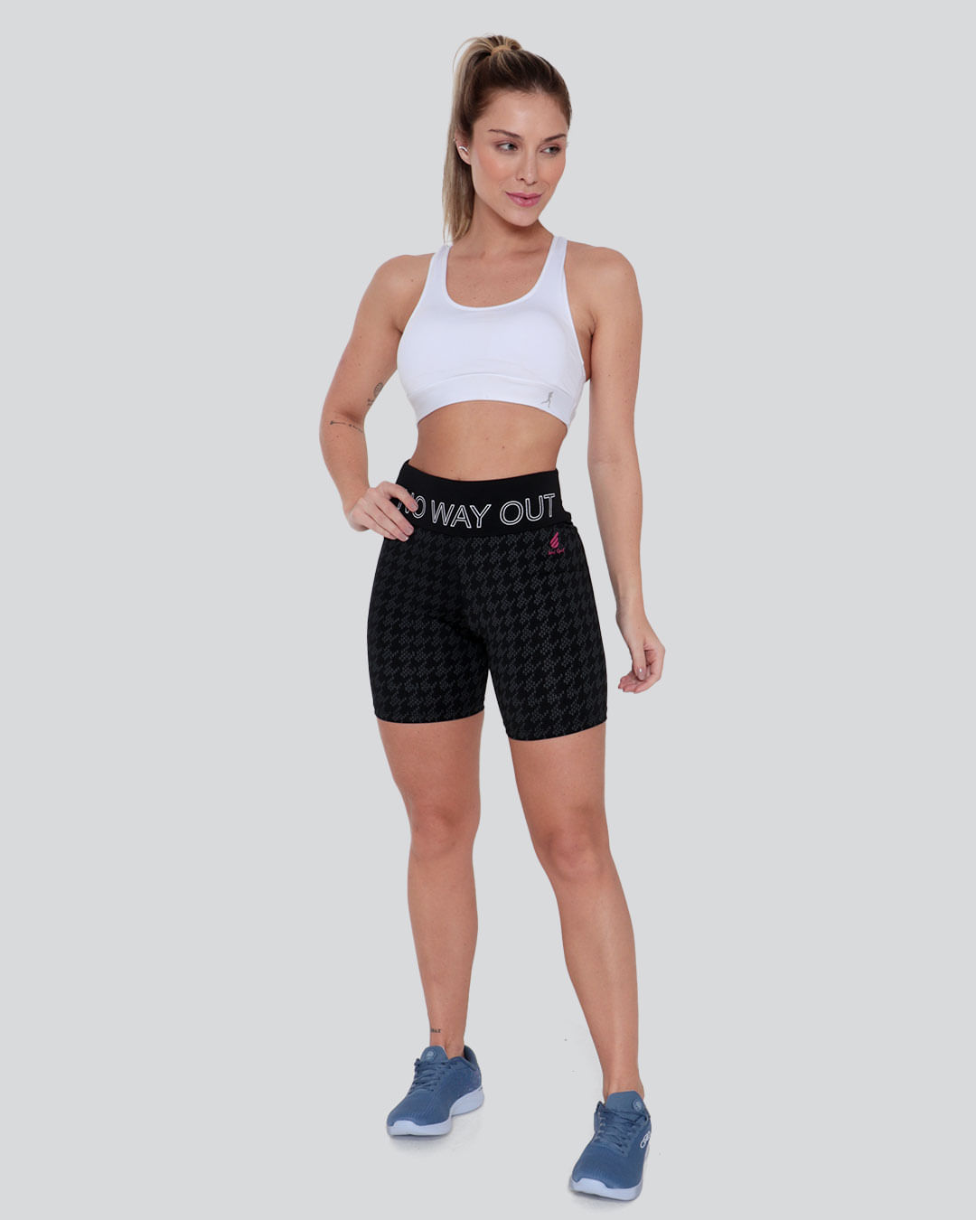 Short-51670--Estampada---Preto
