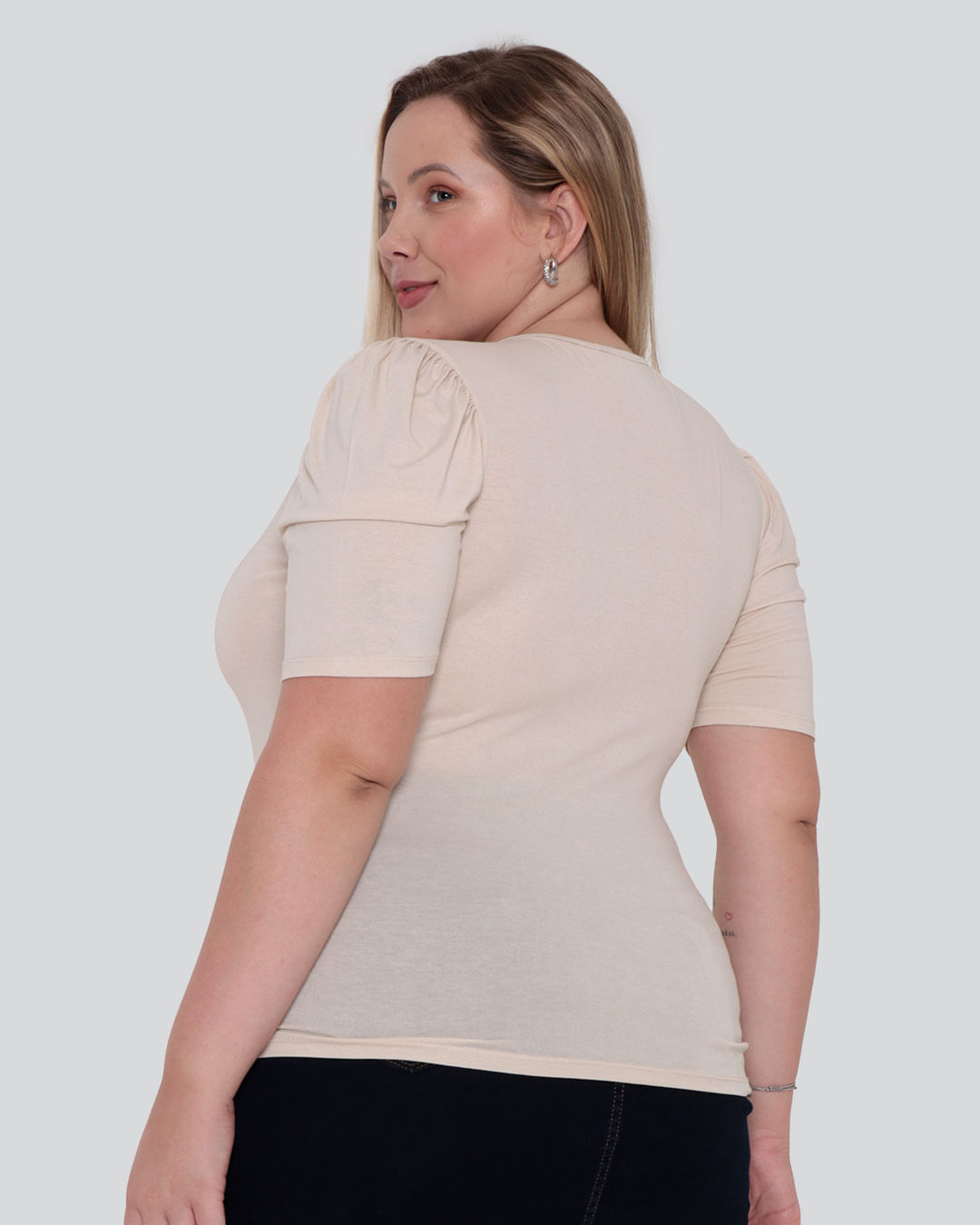 Blusa-Mc-Csilk-Mg-Princesa---Bege-Claro
