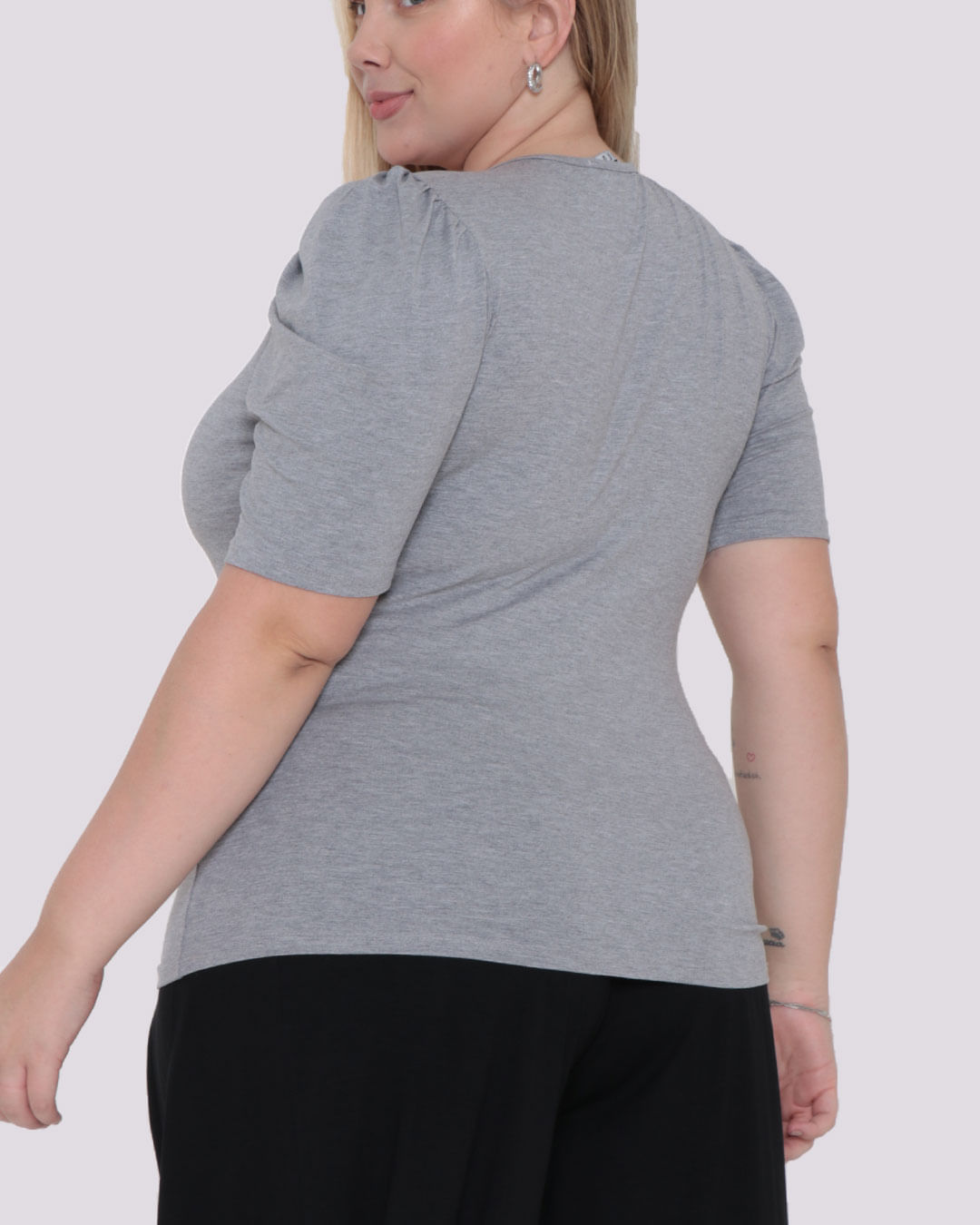 Blusa-Mc-Csilk-Mg-Princesa---Cinza-Medio