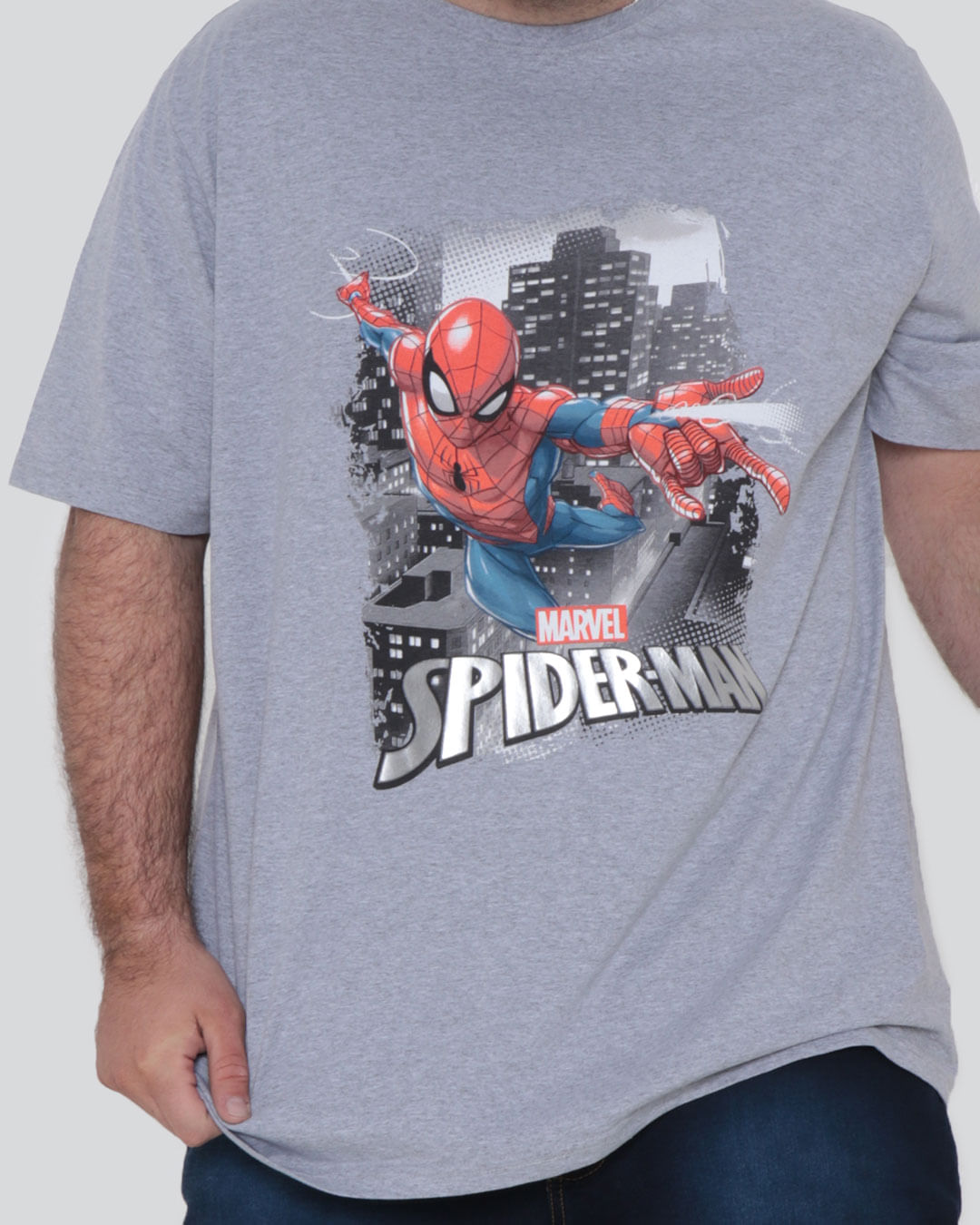 Camiseta-0019119-Spider-Plus---Cinza-Claro