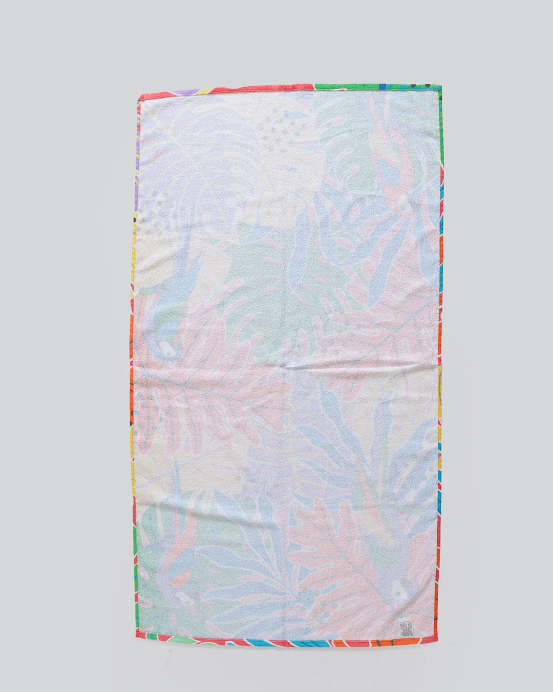 Toalha-Praia-Velour-70x130-Sortida---Laranja-Floral