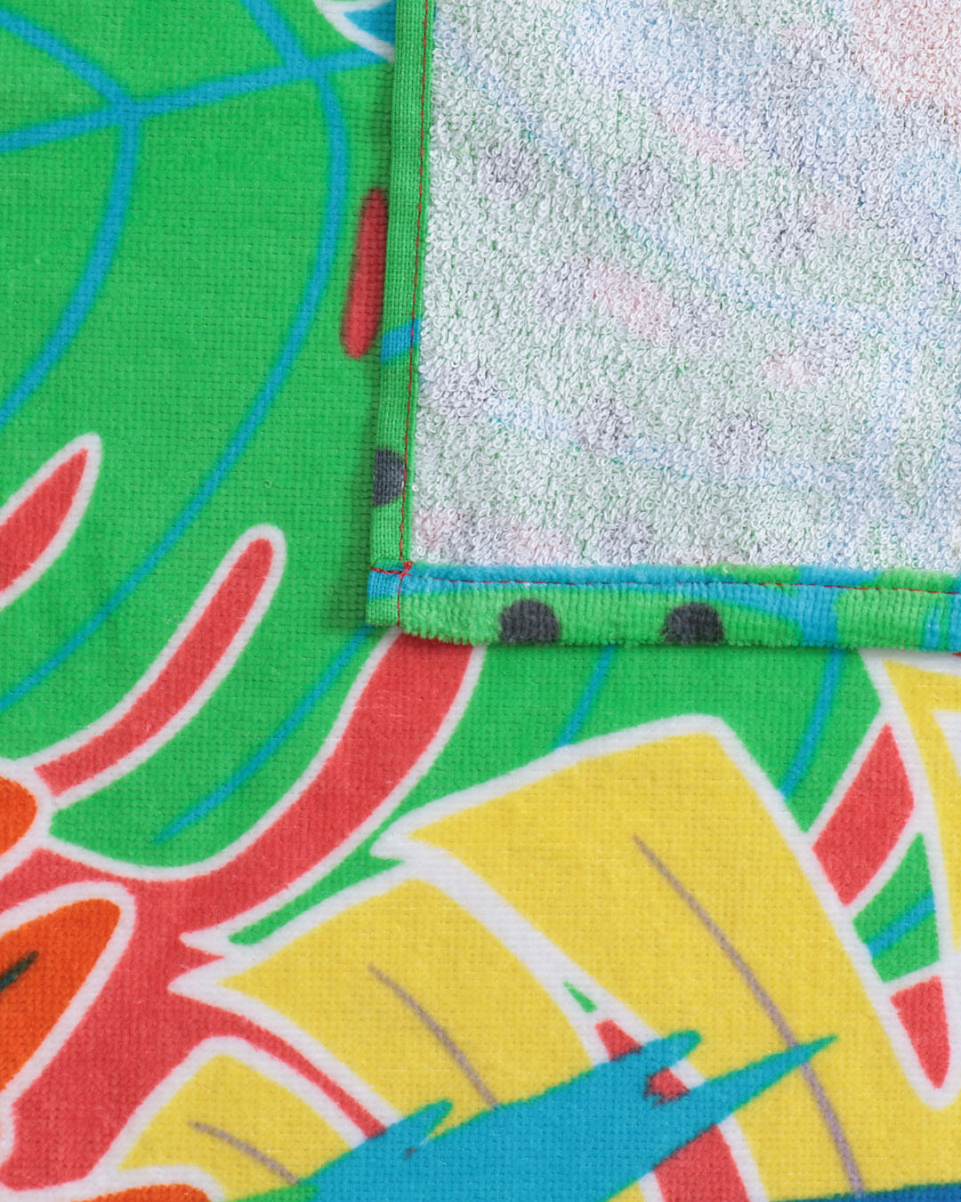 Toalha-Praia-Velour-70x130-Sortida---Laranja-Floral