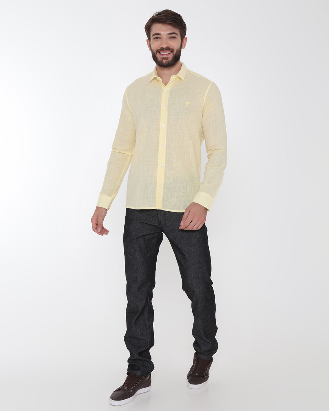 Camisa-Ml-Lisa-Flame-Amarelo-14---Amarelo-Claro