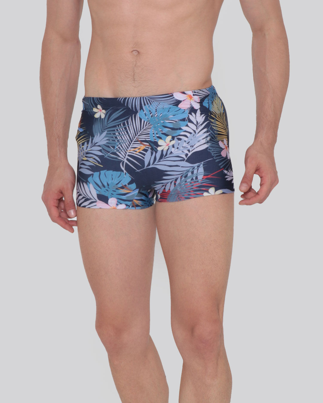 Sunga Masculina Boxer Folhagem Marinho | Lojas Torra - Lojas Torra