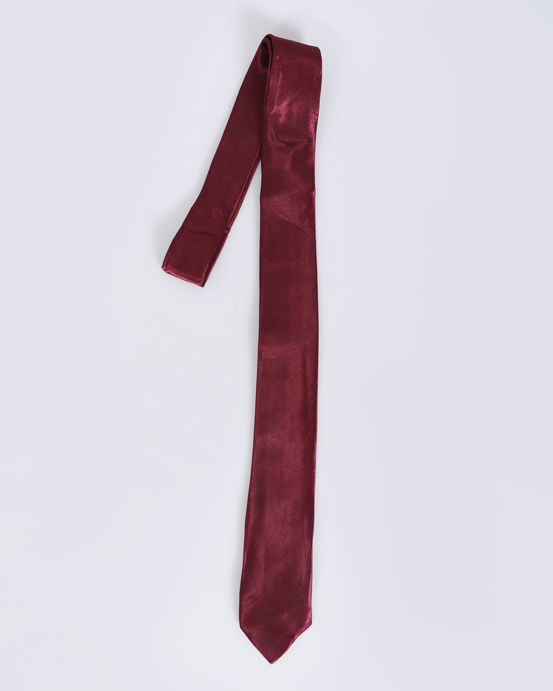 Gravata-0003-Slim-Lisa-Acetinada-Sem-No---Vinho-Outros