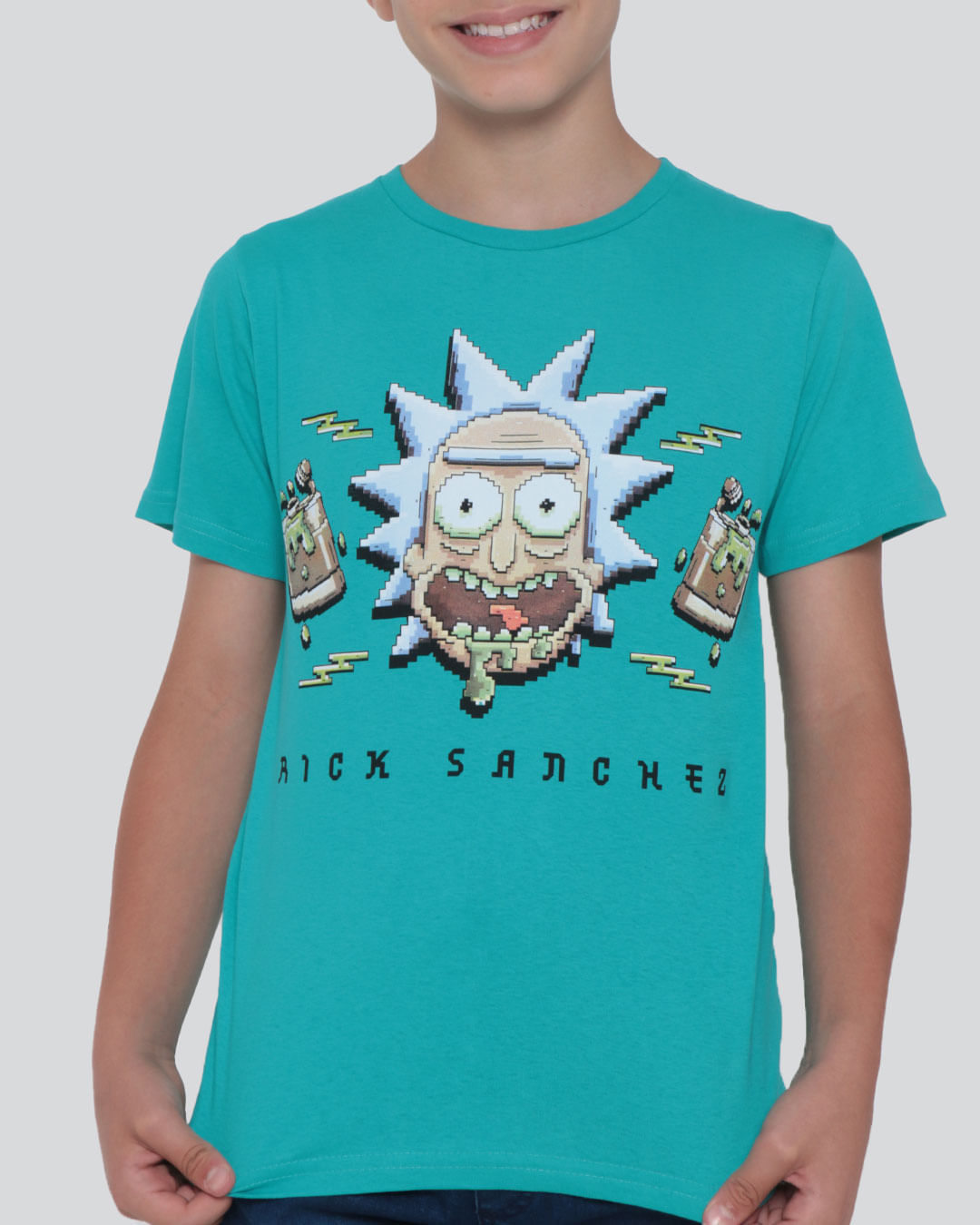 Camiseta-Ch33346-Mc-M-1016--Rick-M---Azul-Outros
