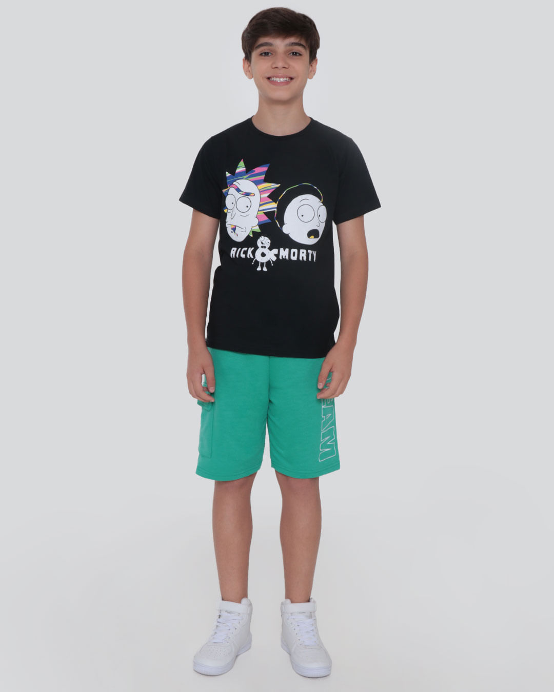 Camiseta-Ch33347-Mc-M-1016--Rick-M---Preto