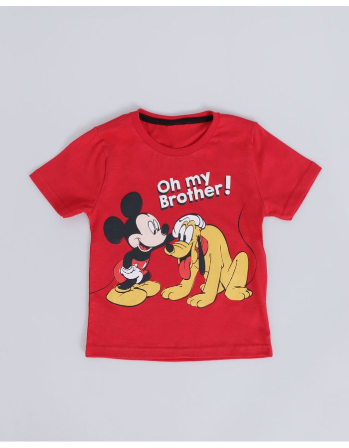Camiseta-Ch33394--Mickey--M13---Vermelho-Medio