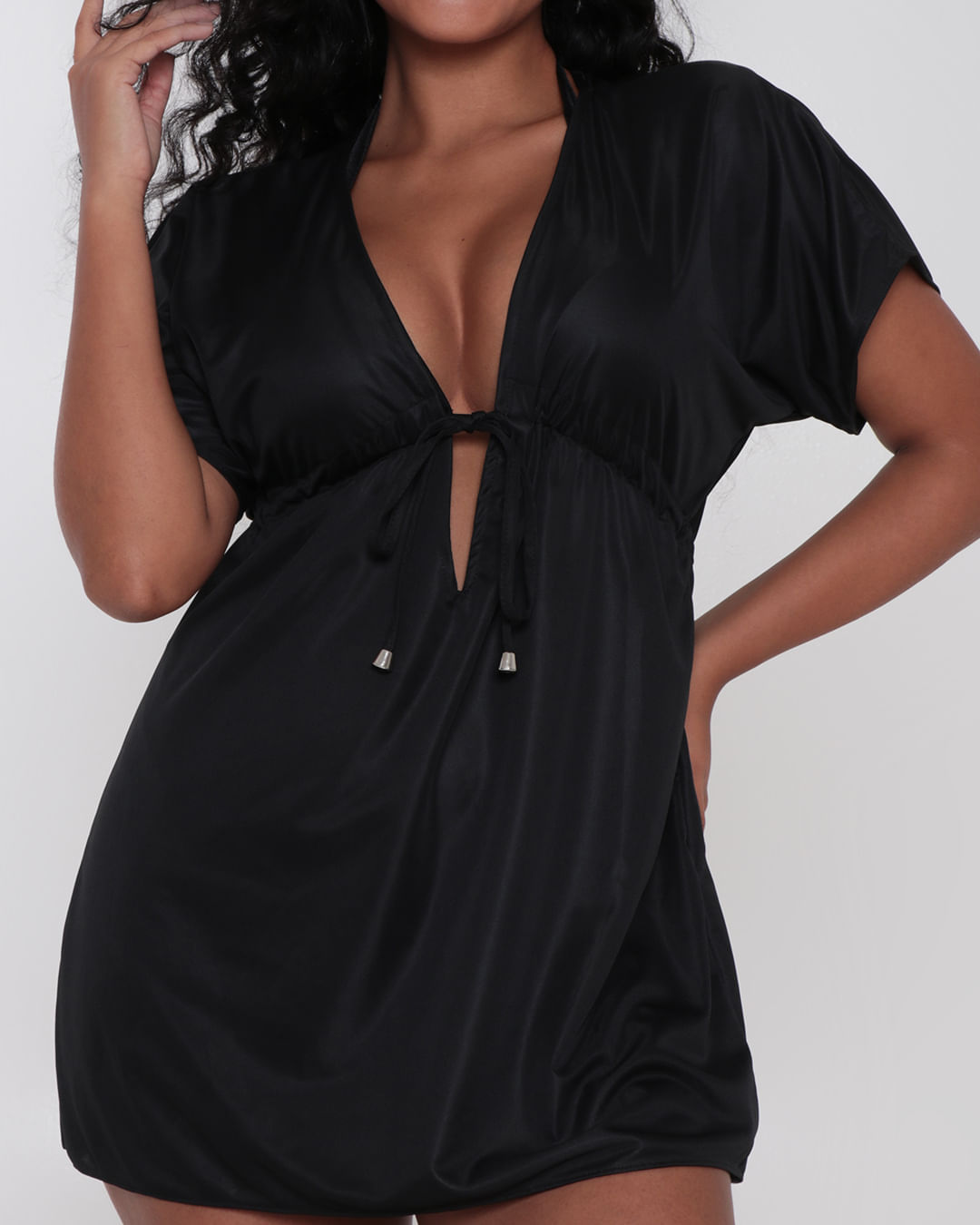 Saida-Vestido-2023-Kajtan-Basico---Preto