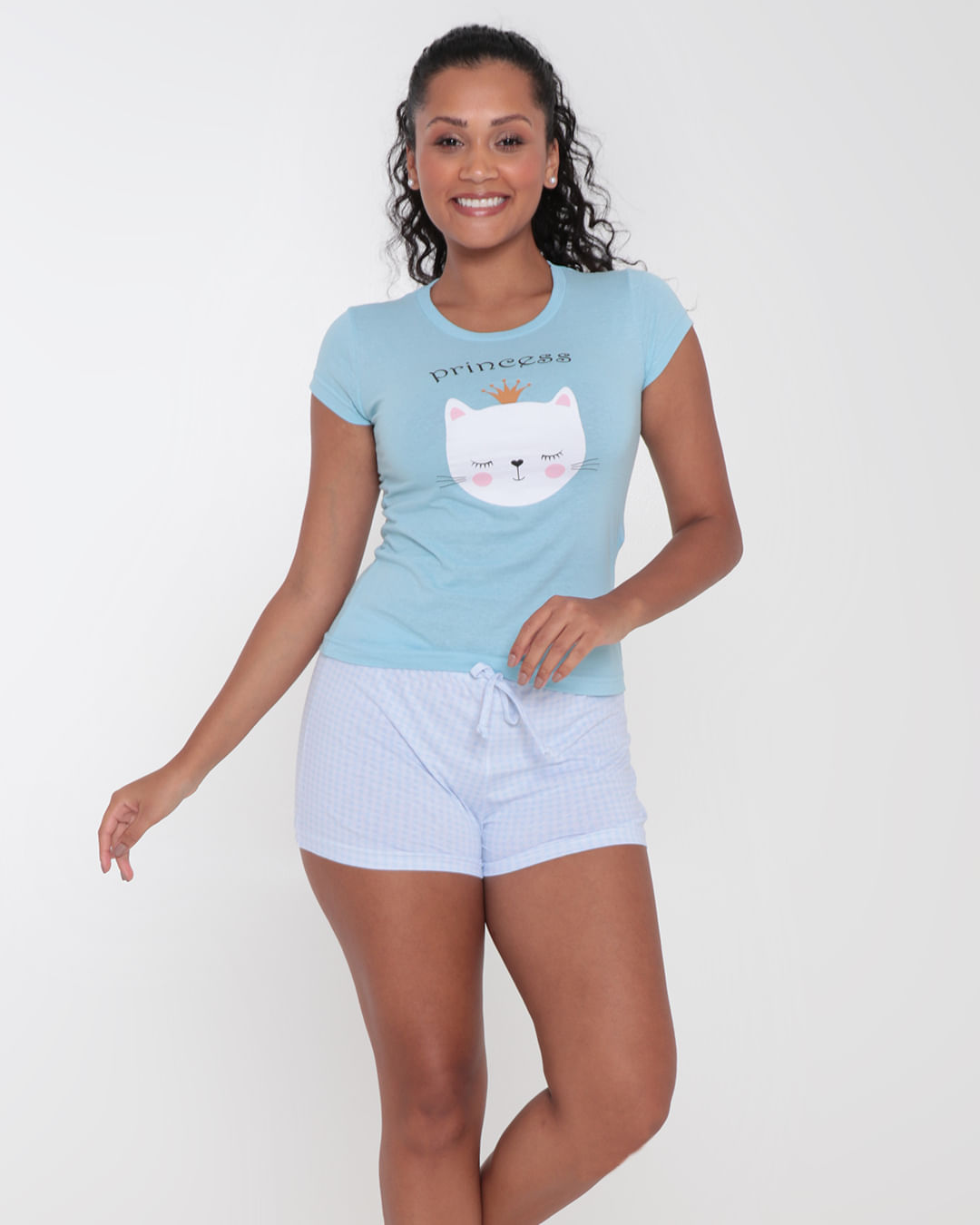 Sd-Mc-Bl-Silk-E-Short-Vichy-T4024---Azul-Outros