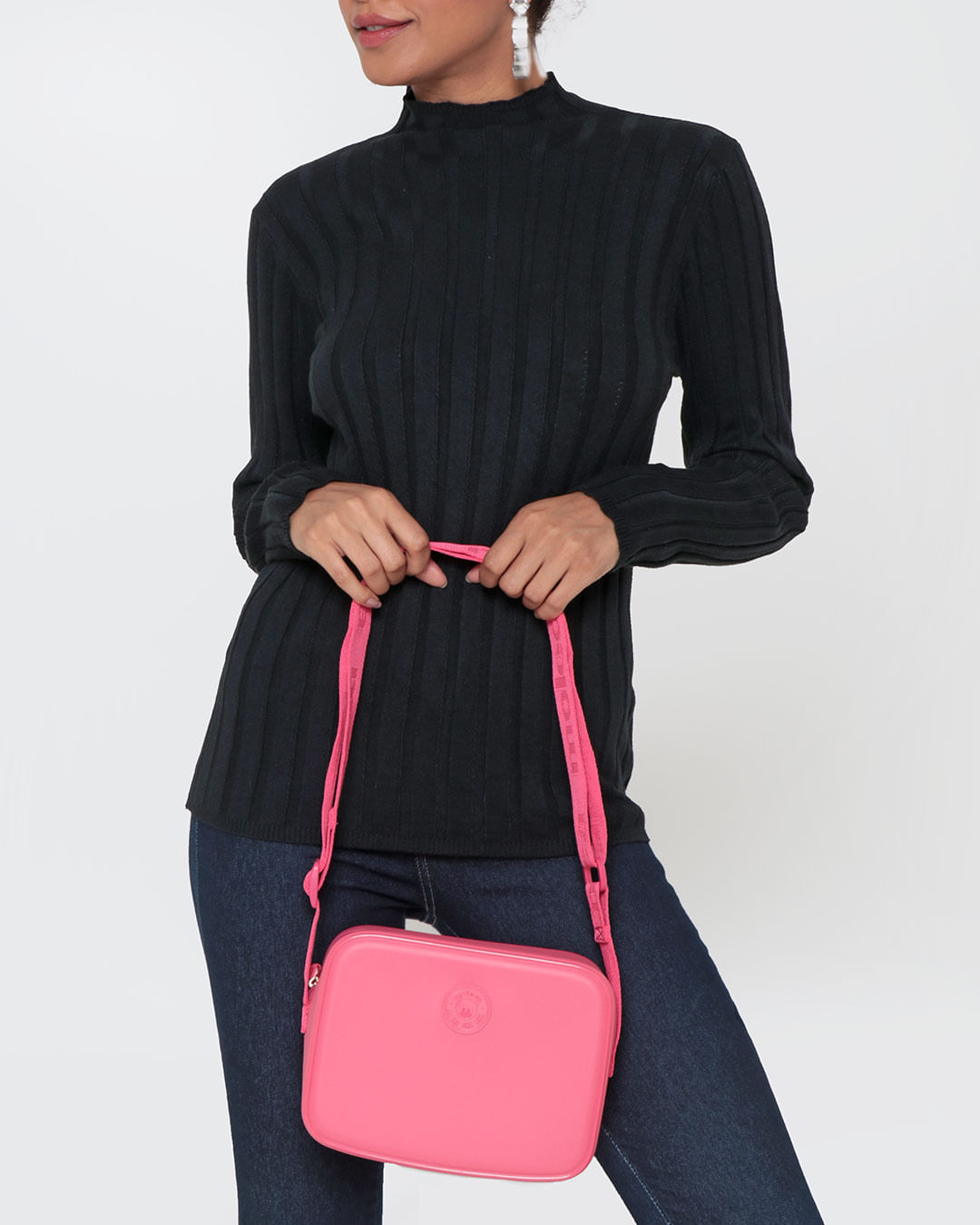 Bolsa-50007-Ref-87205---Pink-Gloss-1035---Rosa-Medio