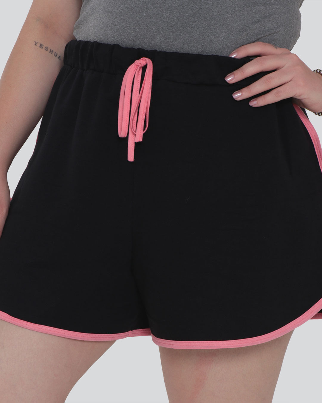 Shorts-Tt396-Moletinho-Boxer-Camarr---Rosa-Neon