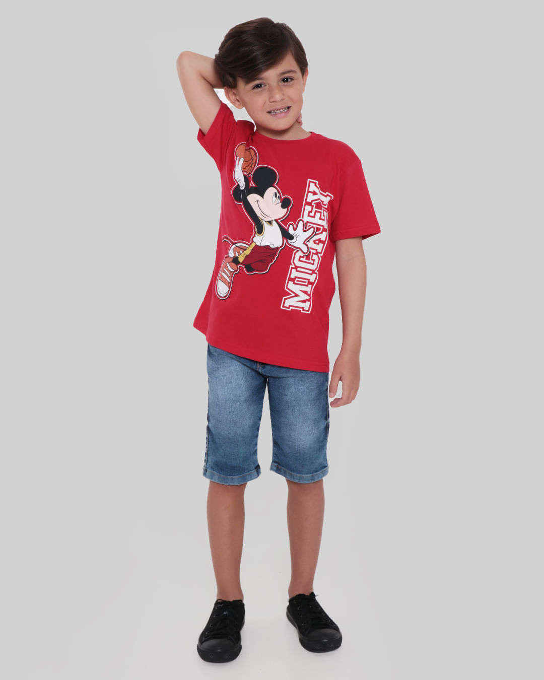 Camiseta-Ch33130-Mc-M-410-Mickey---Vermelho-Medio