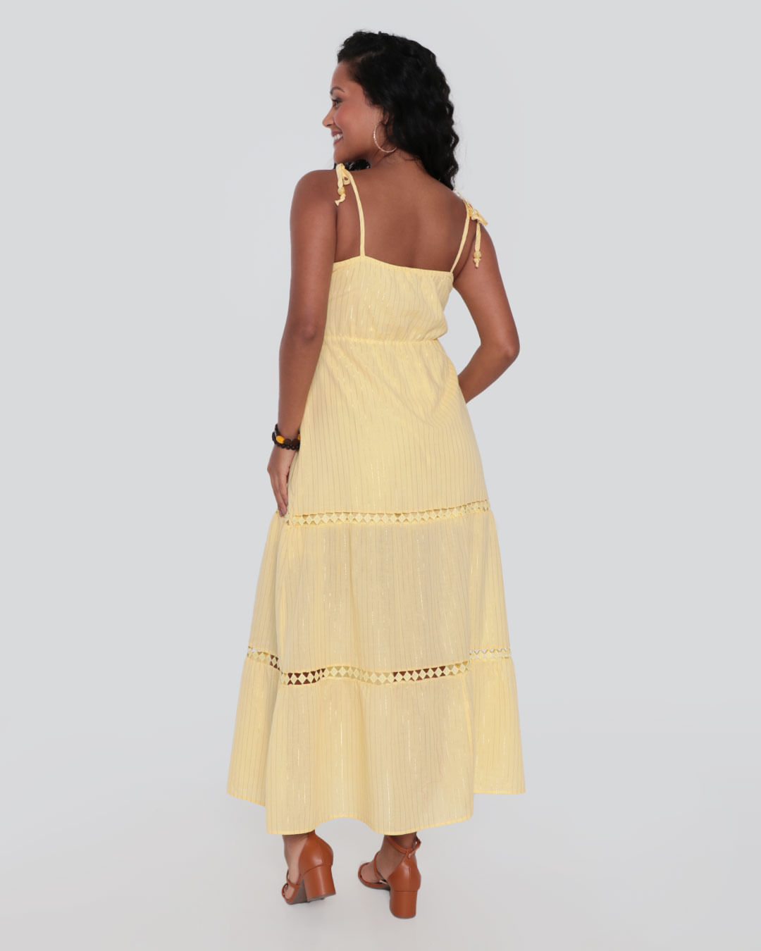 Vestido-Longo-Lurex-Liso-430152---Amarelo-Claro