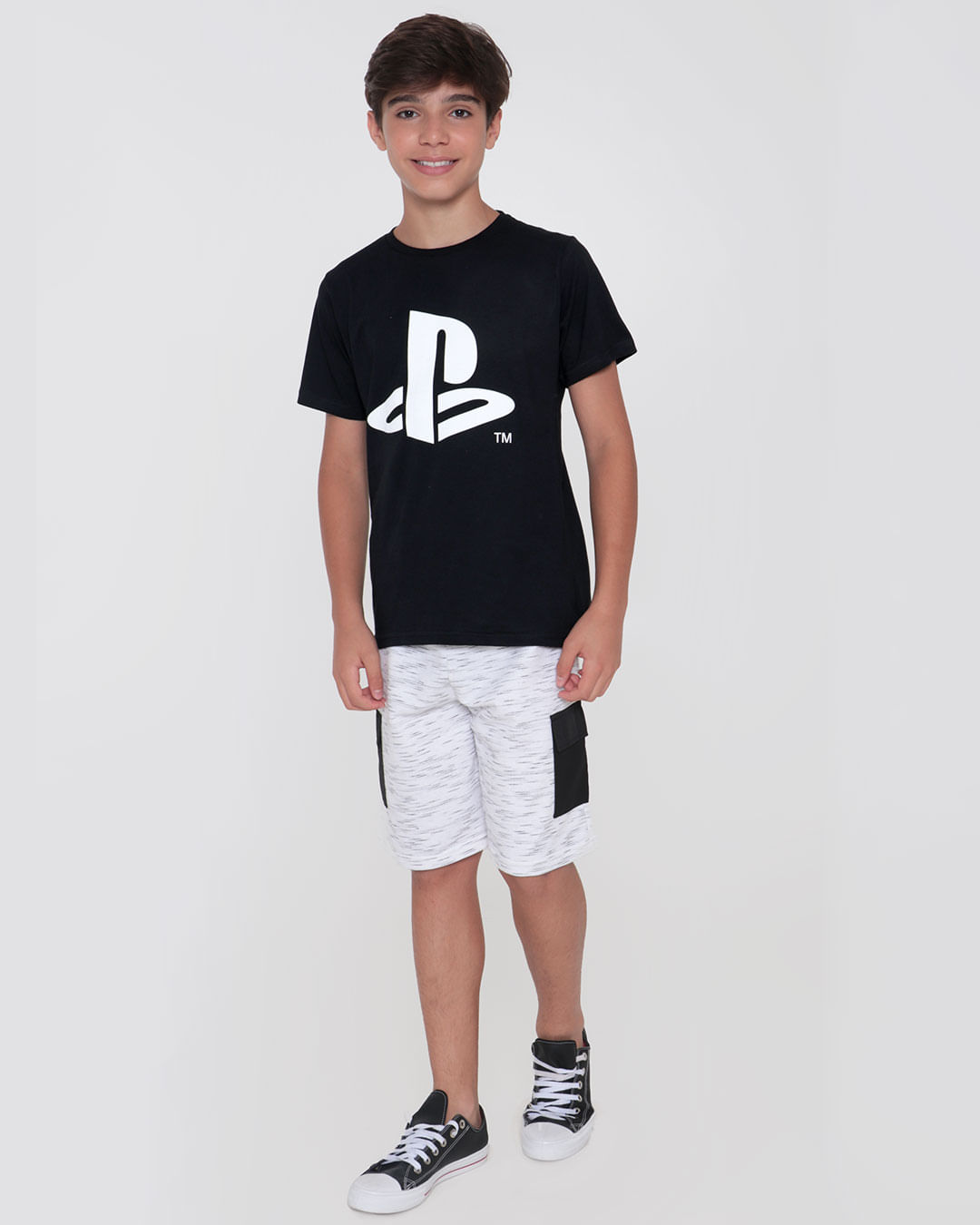 Camiseta-Ch33294-Mc-M-1216-Play-Statio---Preto
