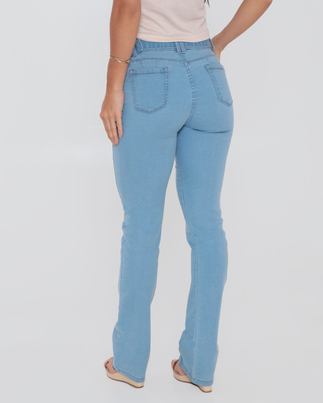 Calca-22602684-Jns-Flare-C-Cinto-Nerv-Cl---Blue-Jeans-Claro