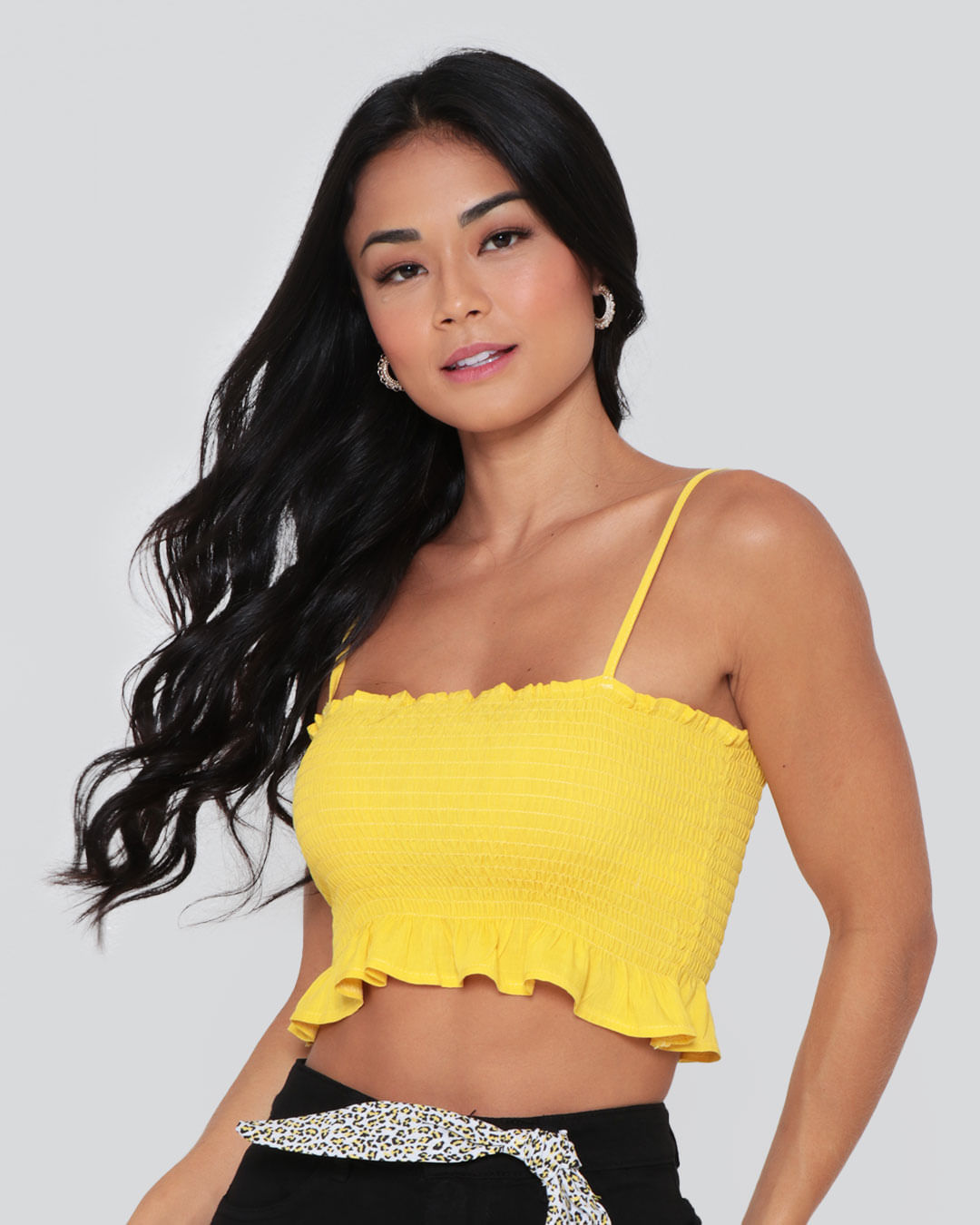 Regata-Cropped-Lastex-Slub-430243---Amarelo-Medio