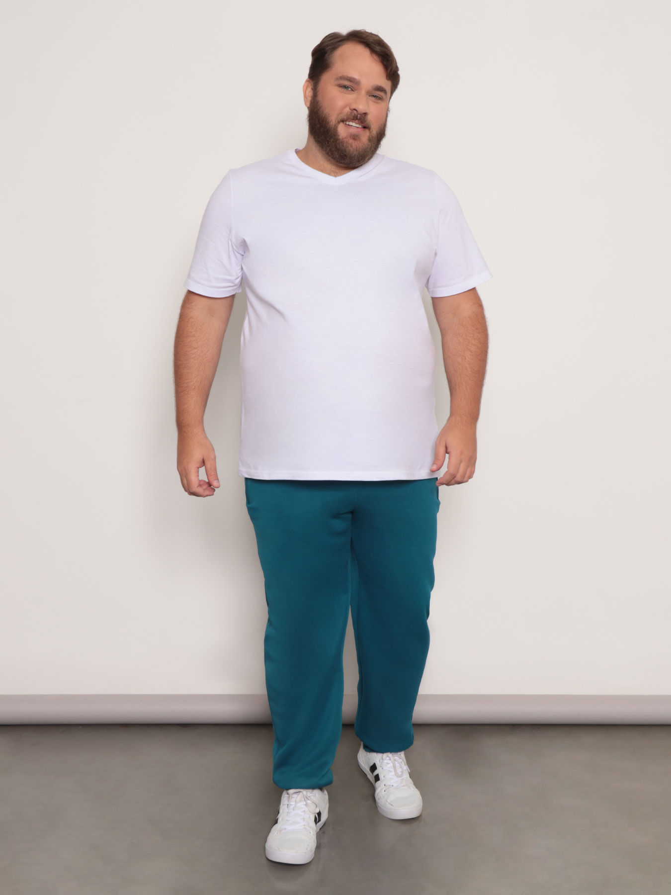Camiseta-Gola-V-1000090466-Bran-Plus---Branco