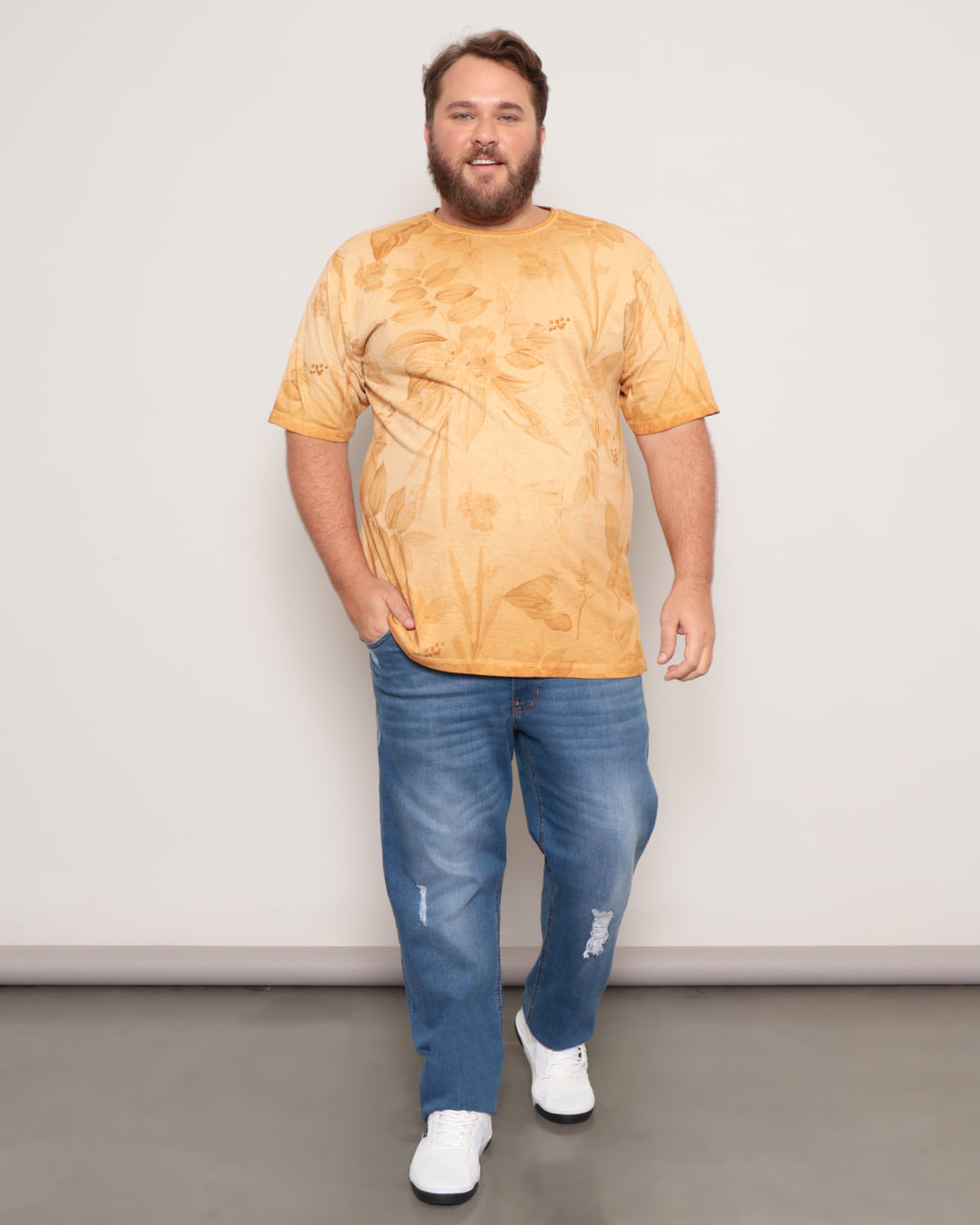 Camiseta-Tor30889-Floral-Plus---Mostarda--Outros