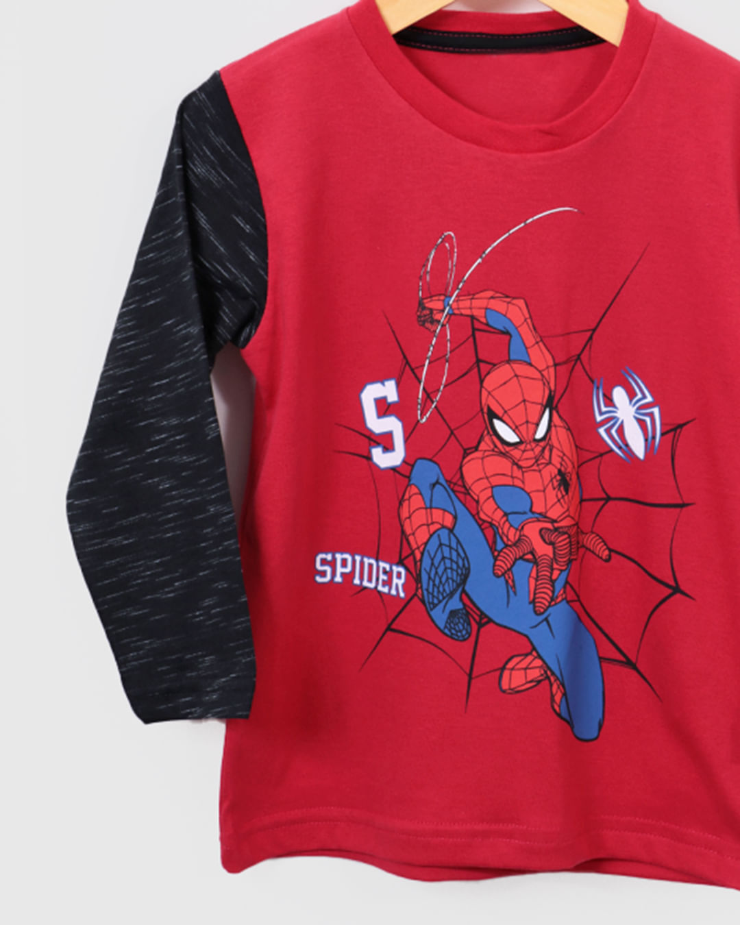 Camiseta-T36860--Spider-M-13---Vermelho-Medio