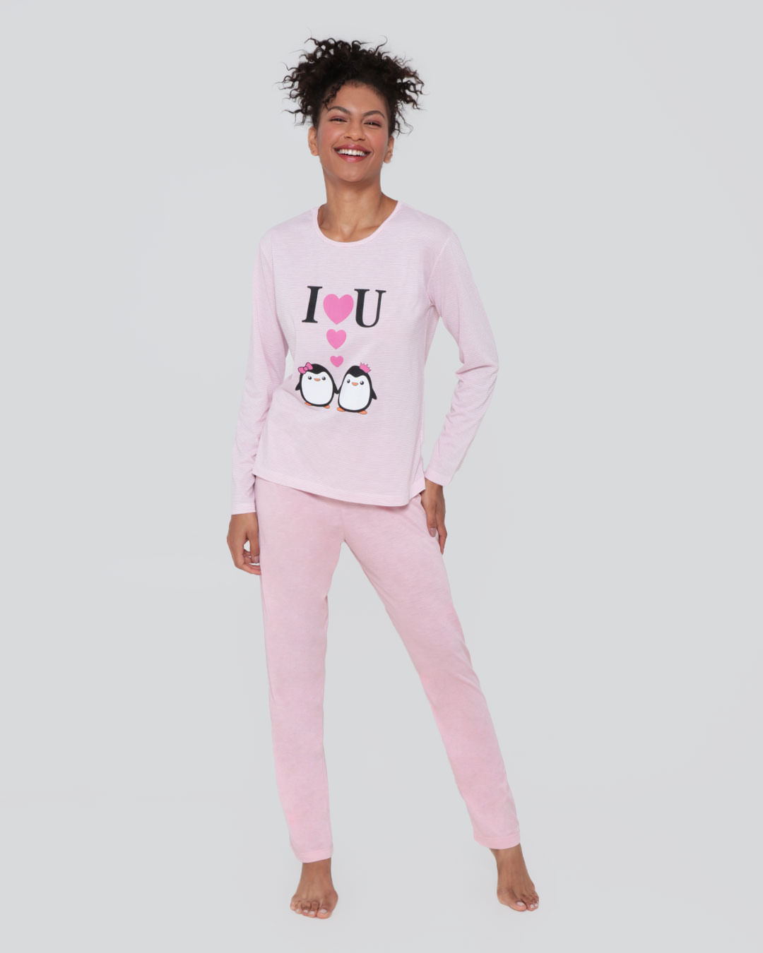 Cp-Pij-Longo-Listrado-Silk-69940---Rosa-Outros